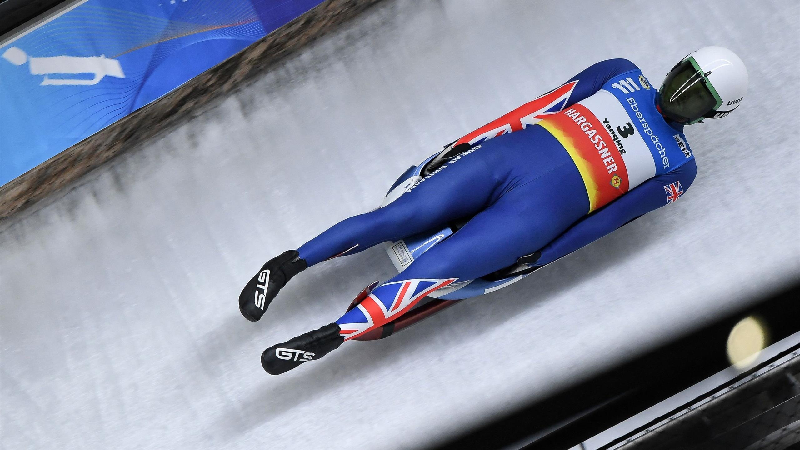 Rupert Staudinger, Luge Wallpaper, 2560x1440 HD Desktop