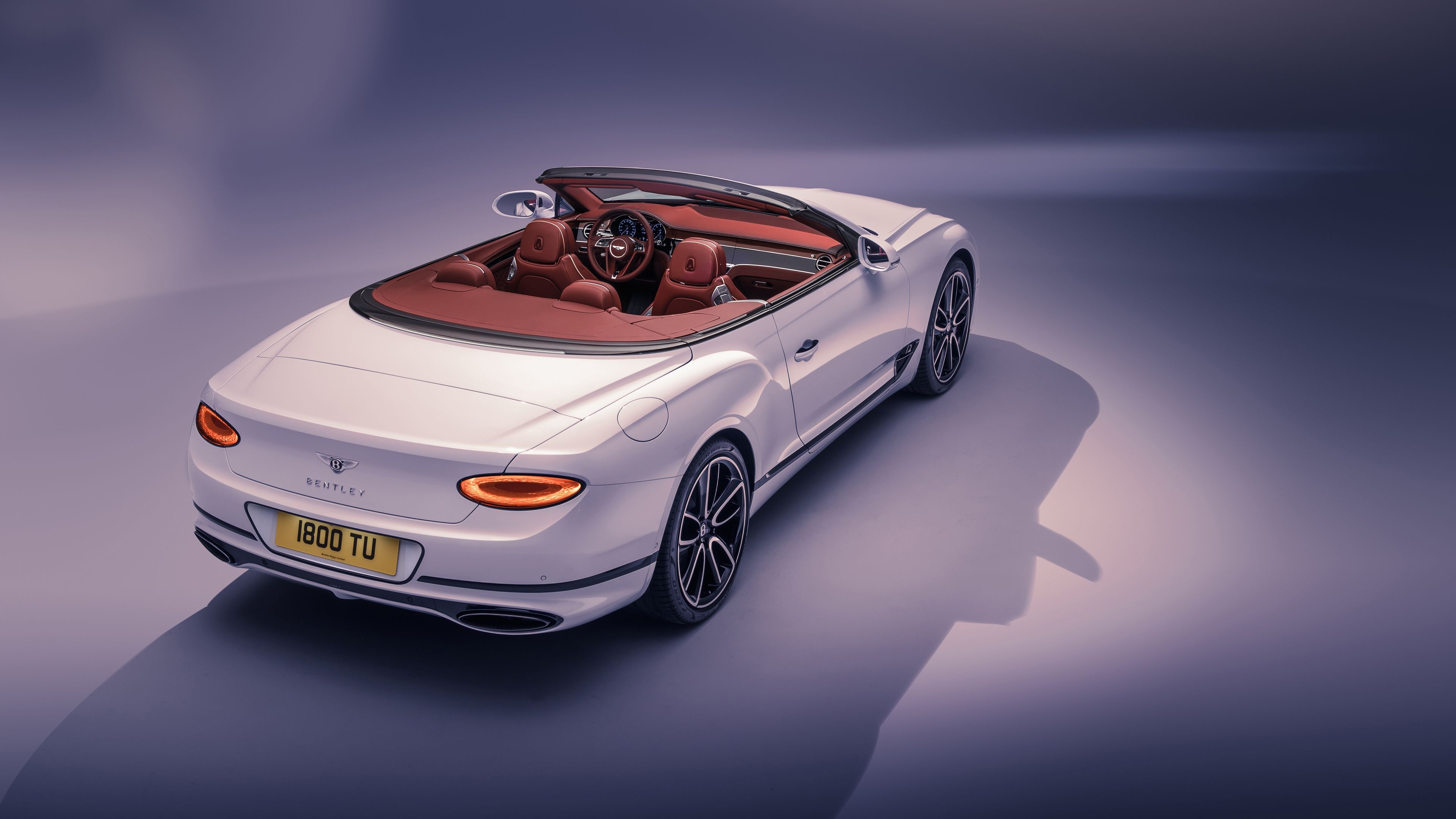 GT Convertible 2019, Bentley Continental Wallpaper, 3840x2160 4K Desktop