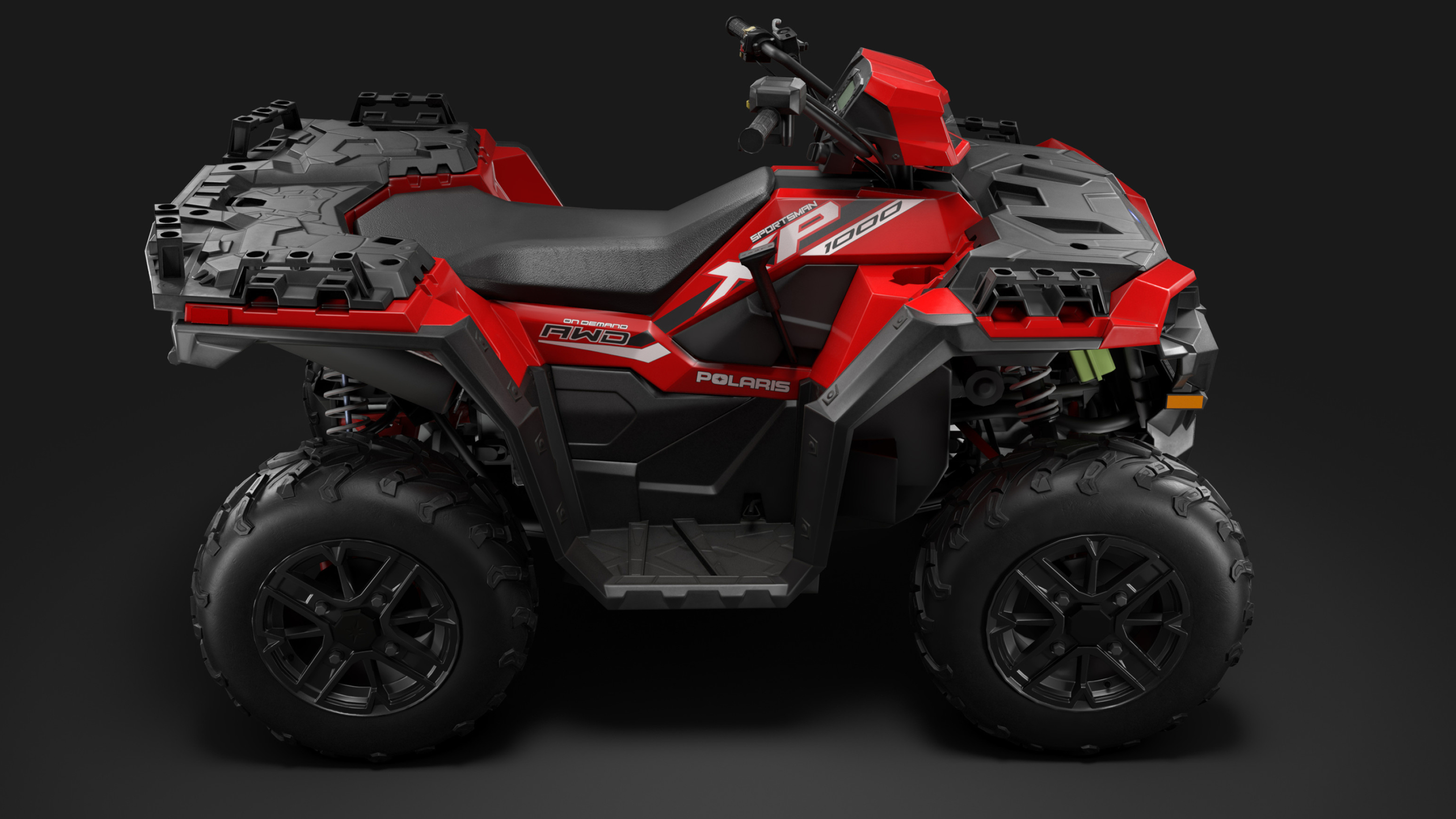 Polaris Sportsman Touring XP 1000, Artstation, 3840x2160 4K Desktop