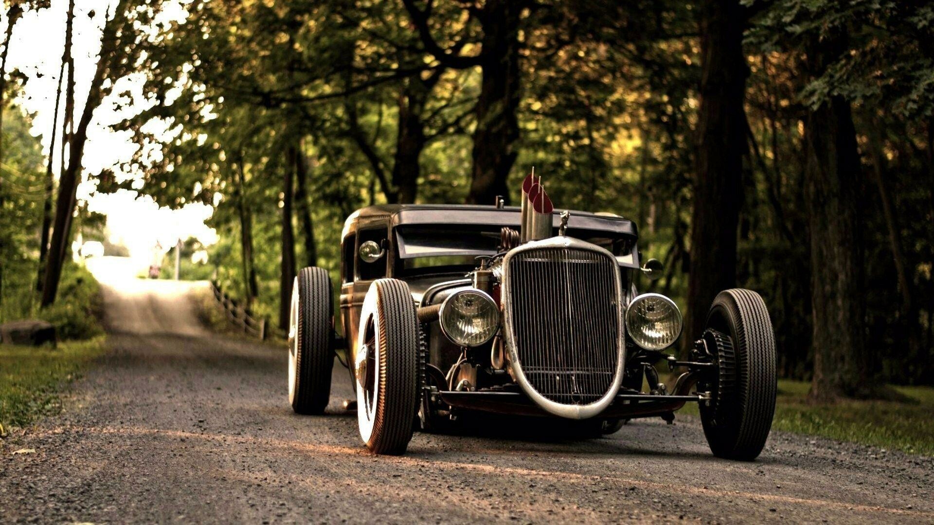 Rat rod cars, Raw power, Vintage charm, Unconventional beauty, 1920x1080 Full HD Desktop