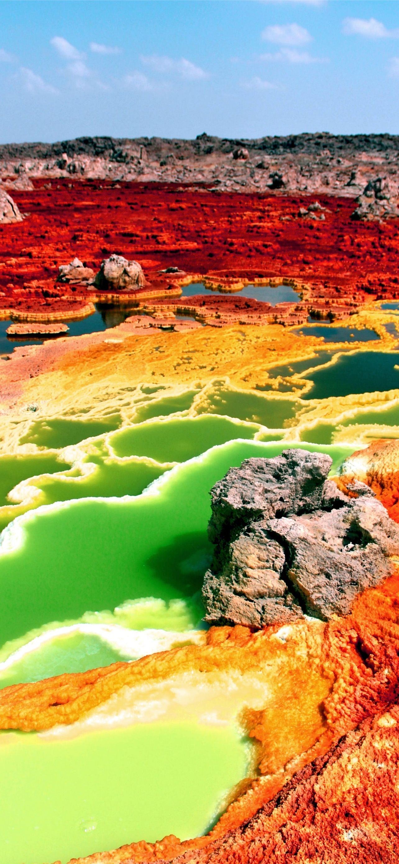 Dallol, Ethiopia Wallpaper, 1290x2780 HD Phone