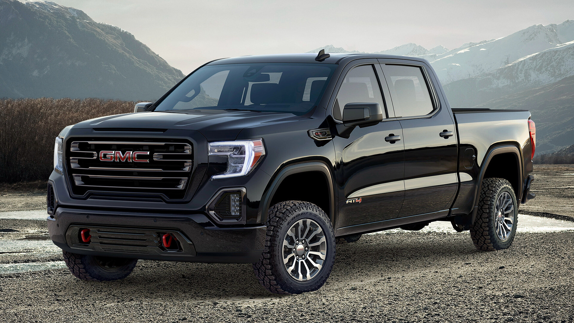 GMC Sierra, Auto, 2019, AT4 Crew Cab, 1920x1080 Full HD Desktop