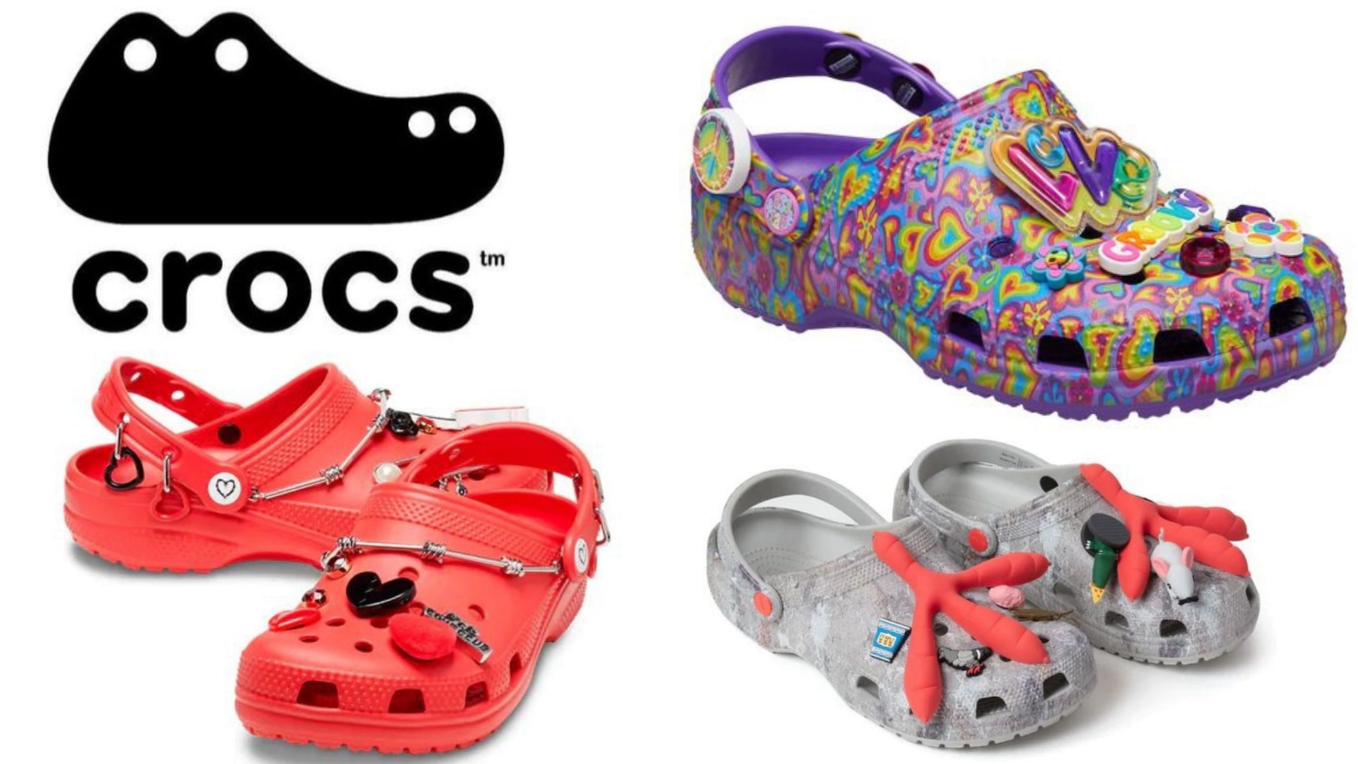 Lisa Frank collaboration, Limited edition Crocs, Purple women's shoes, New in box, 1920x1080 Full HD Desktop