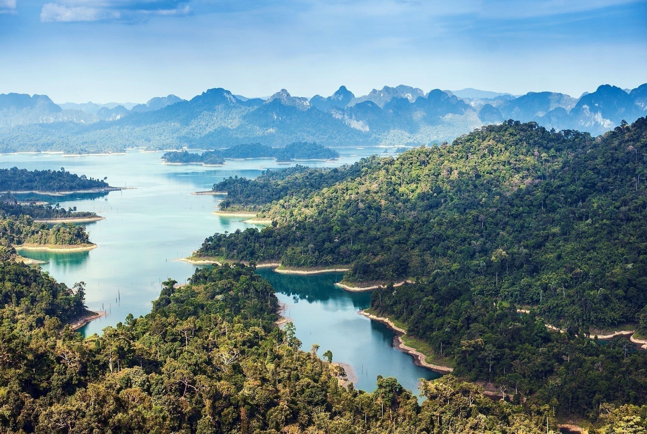 Khao Sok National Park, Jungle safari experience, Immersive nature, Pristine landscapes, 2090x1400 HD Desktop