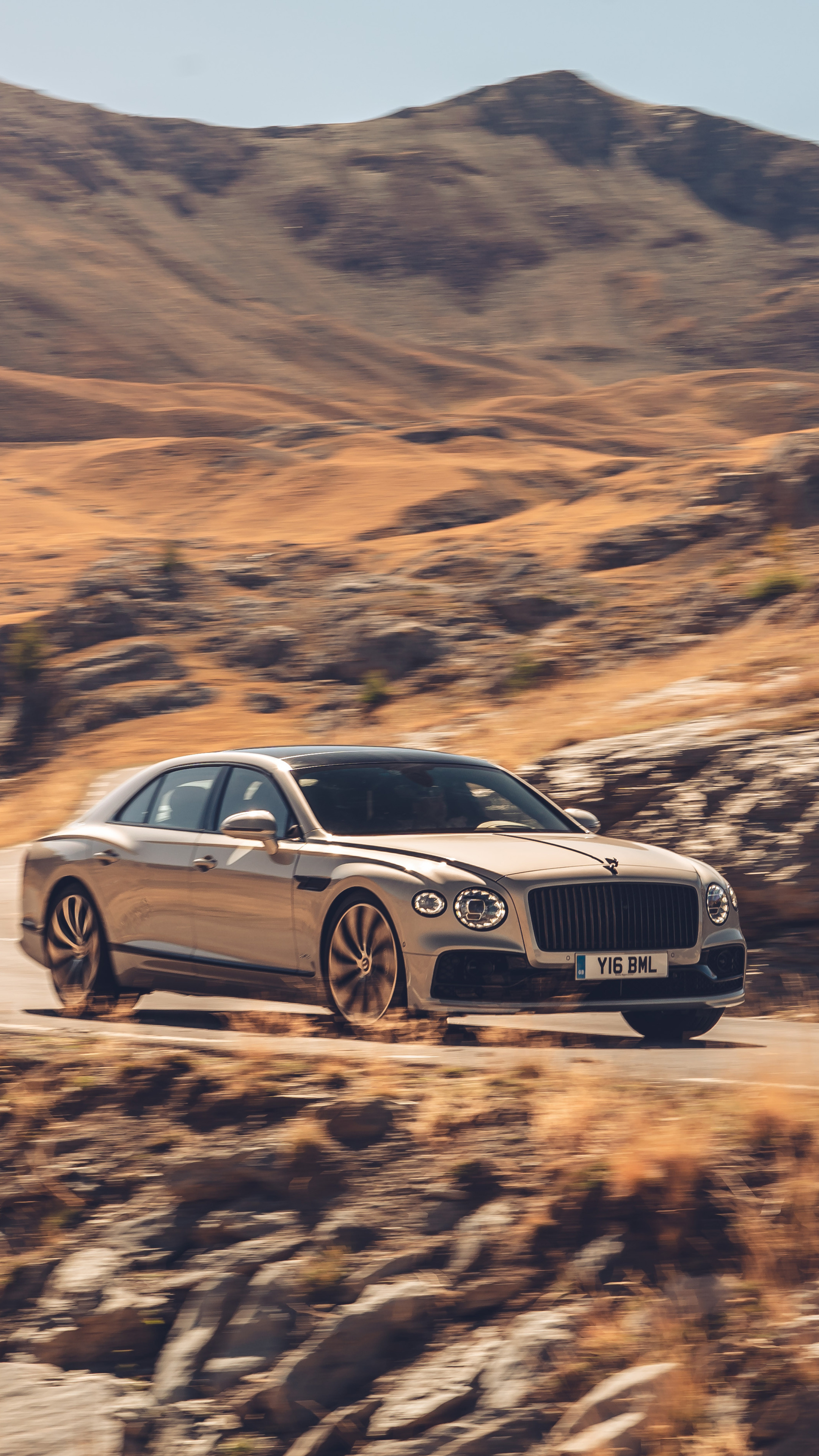 2020 Model, Bentley Flying Spur Wallpaper, 2160x3840 4K Phone