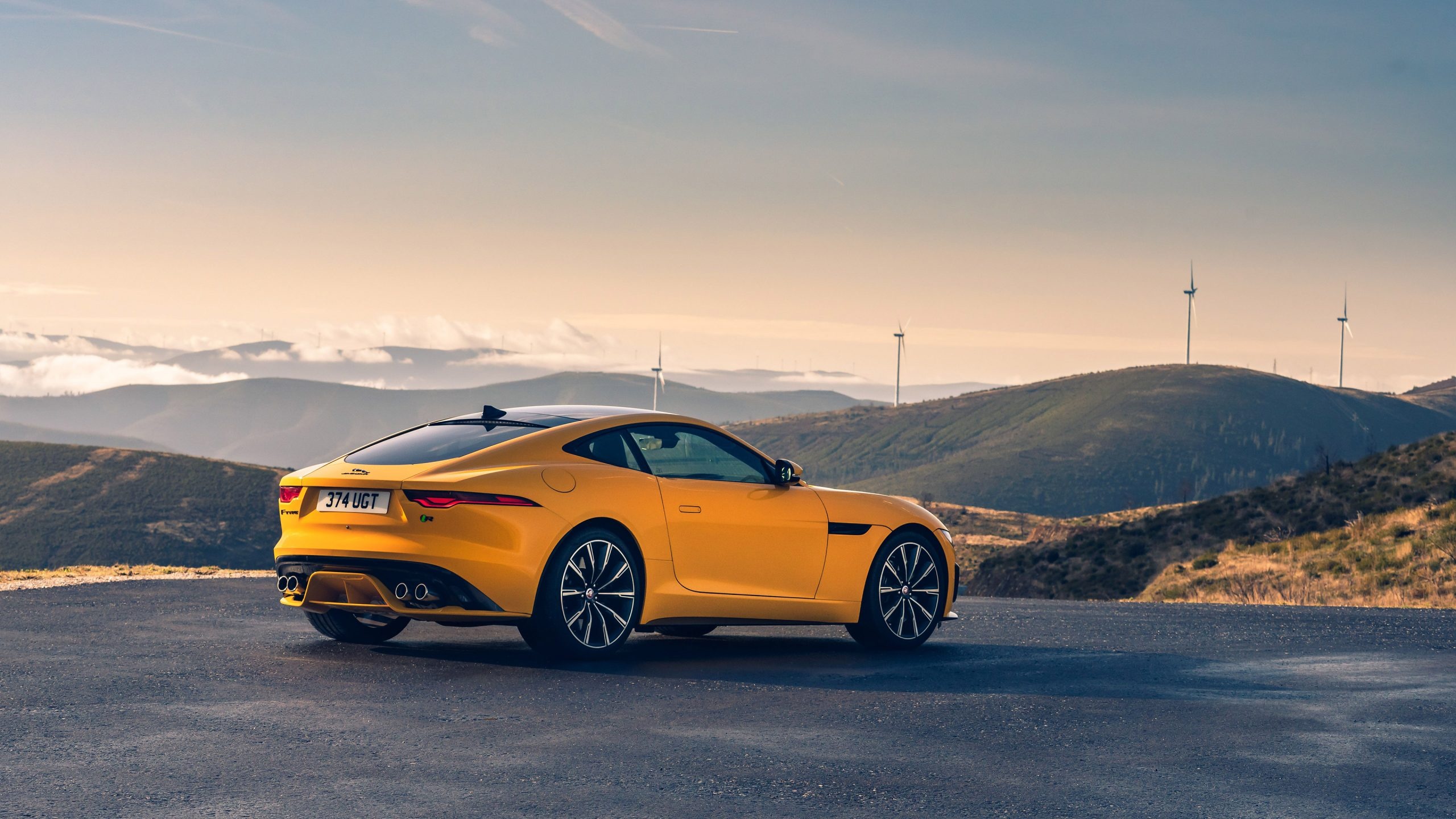 Jaguar F-TYPE, Auto elegance, Refined performance, Exquisite design, 2560x1440 HD Desktop