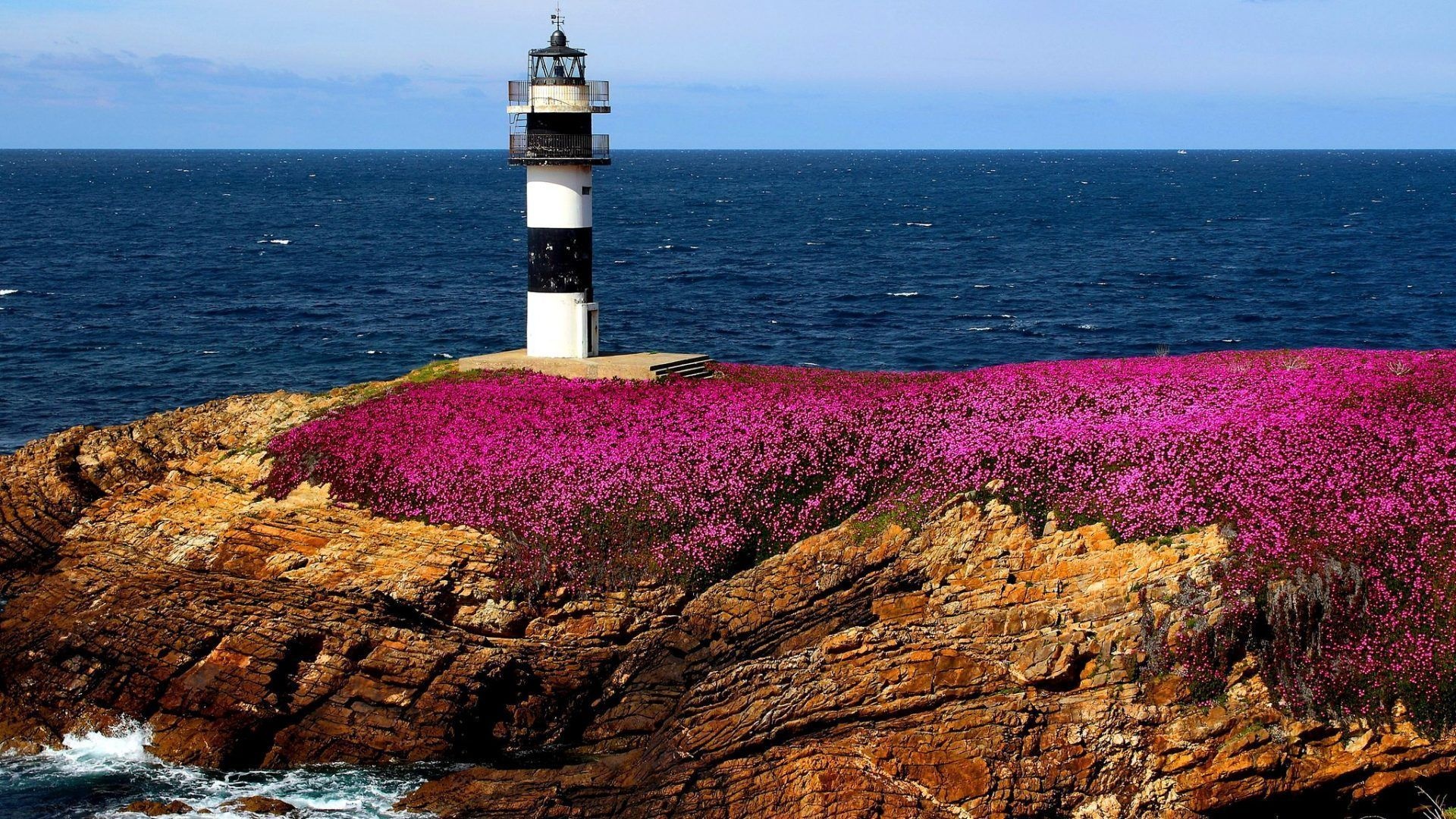 Illa Pancha, Lighthouses Wallpaper, 1920x1080 Full HD Desktop