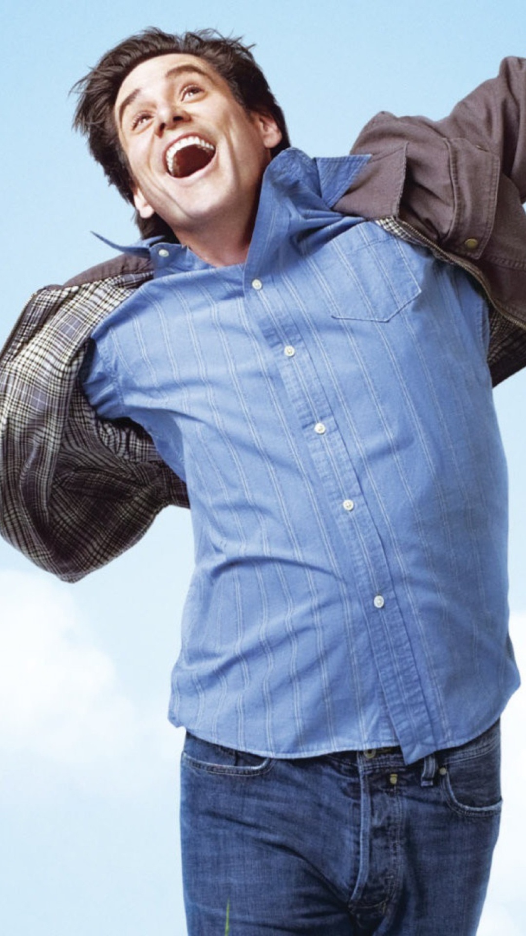 Yes Man, Jim Carrey, Film wallpaper, Comedy, 1080x1920 Full HD Phone