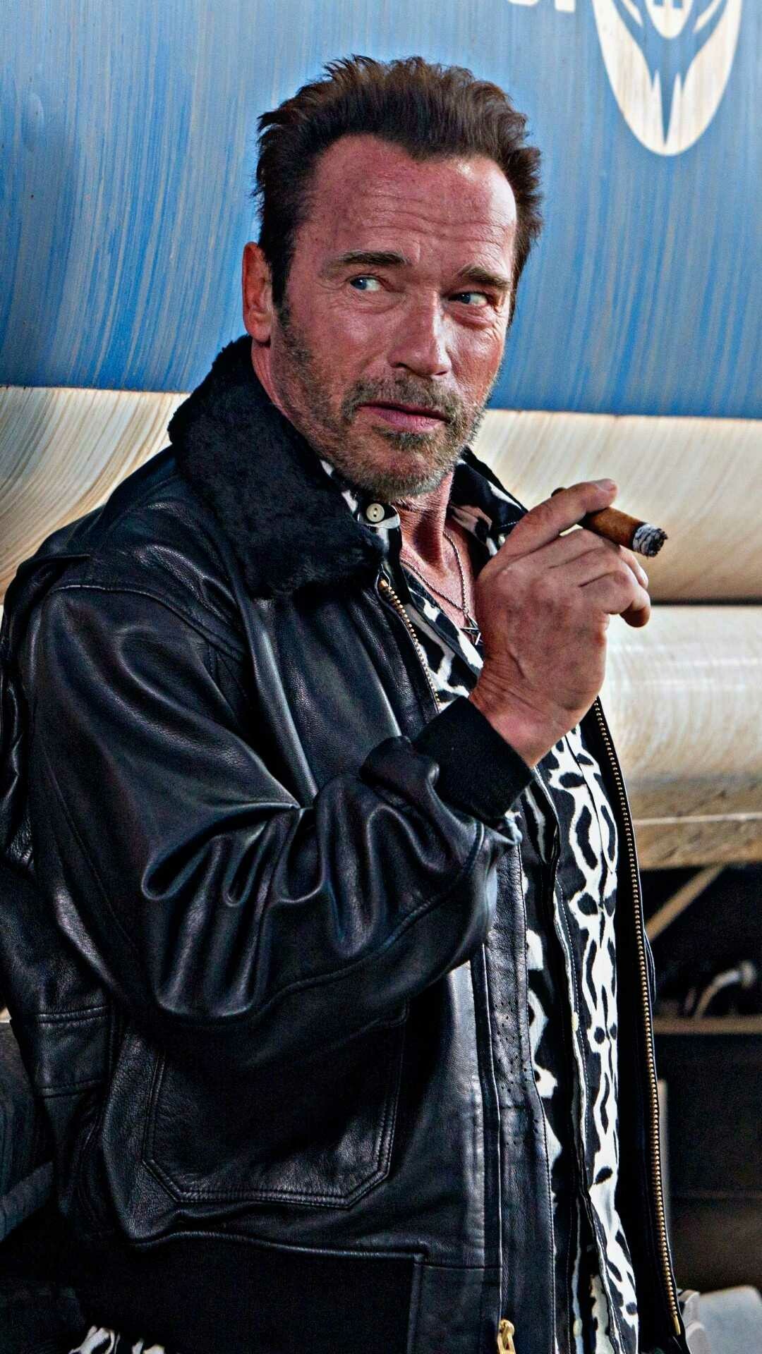 Expendables 3, Arnold Schwarzenegger Wallpaper, 1080x1920 Full HD Phone