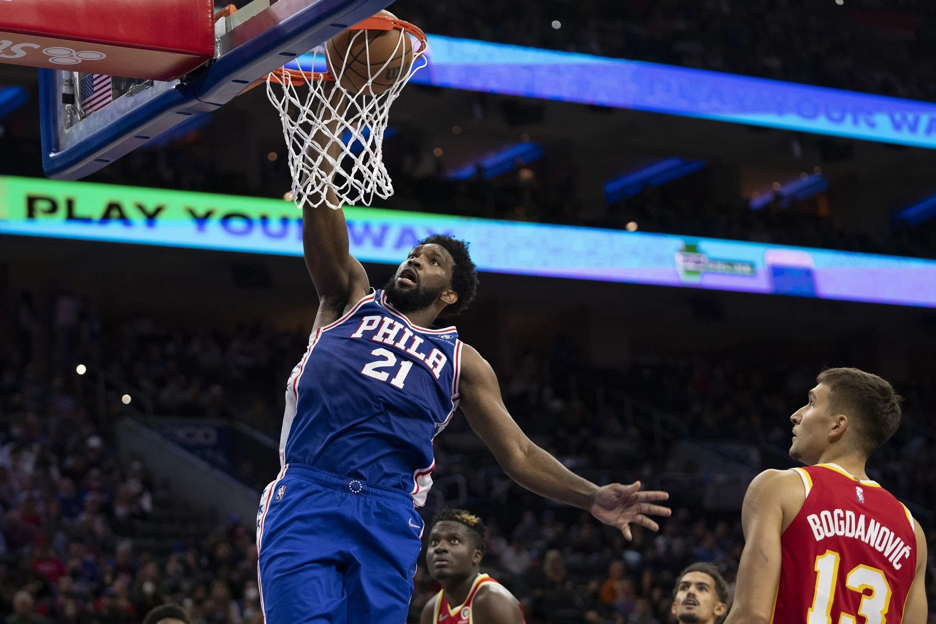 Joel Embiid, Philadelphia 76ers, Will be fine, Fans, 1920x1280 HD Desktop