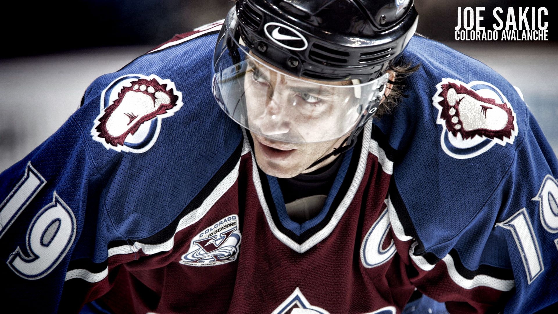 Joe Sakic, Colorado Avalanche Wallpaper, 1920x1080 Full HD Desktop