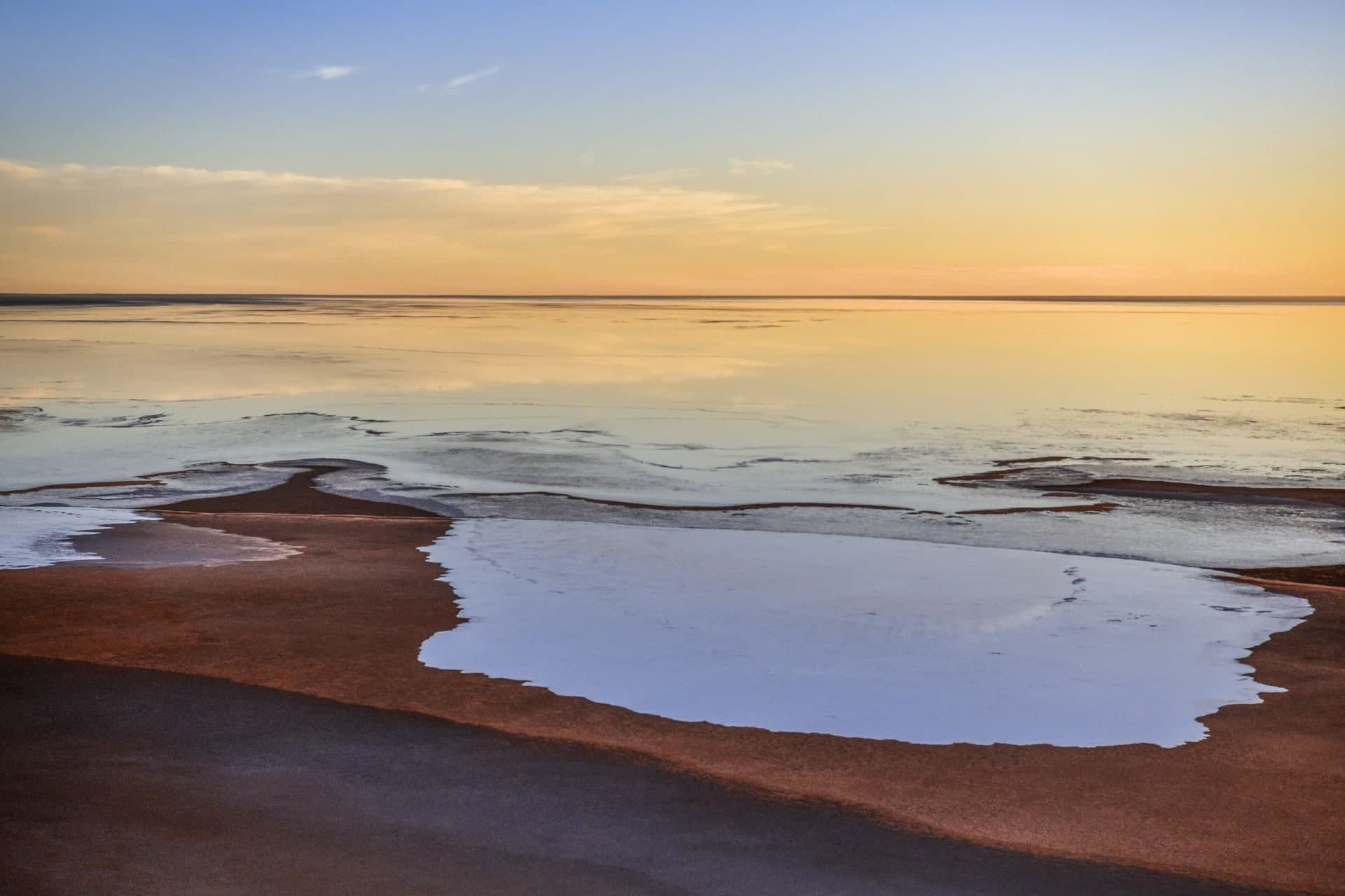 Eyre Lake, Tours, Outback, 1920x1280 HD Desktop