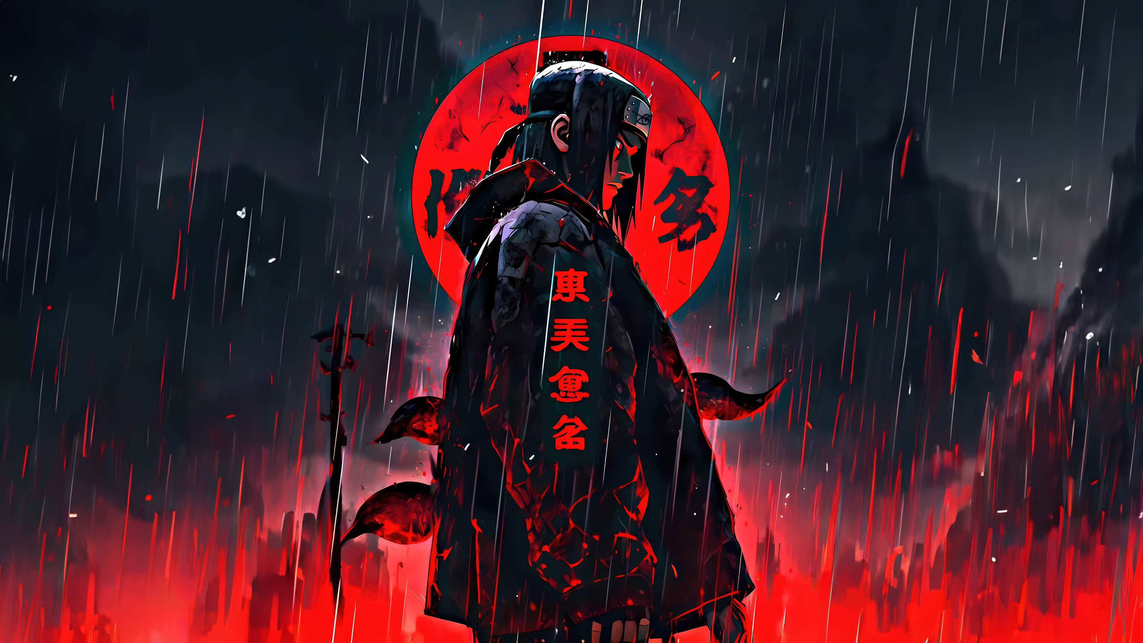 Itachi Uchiha, 4K Backgrounds Wallpaper, 3840x2160 4K Desktop