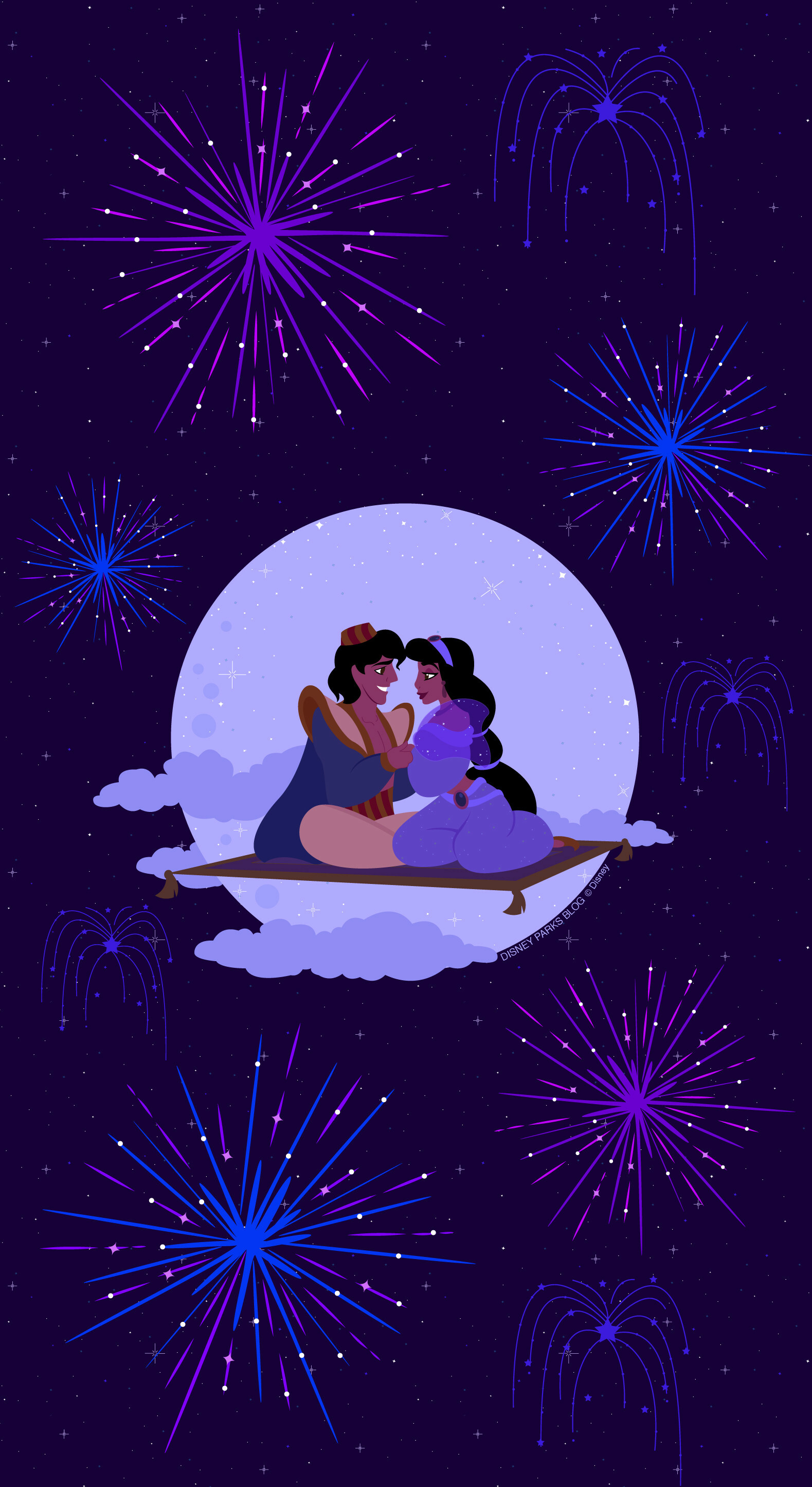 Disney wallpapers, Wallpaper gets, Aladdin and Jasmine, Animated films, 1580x2890 HD Phone