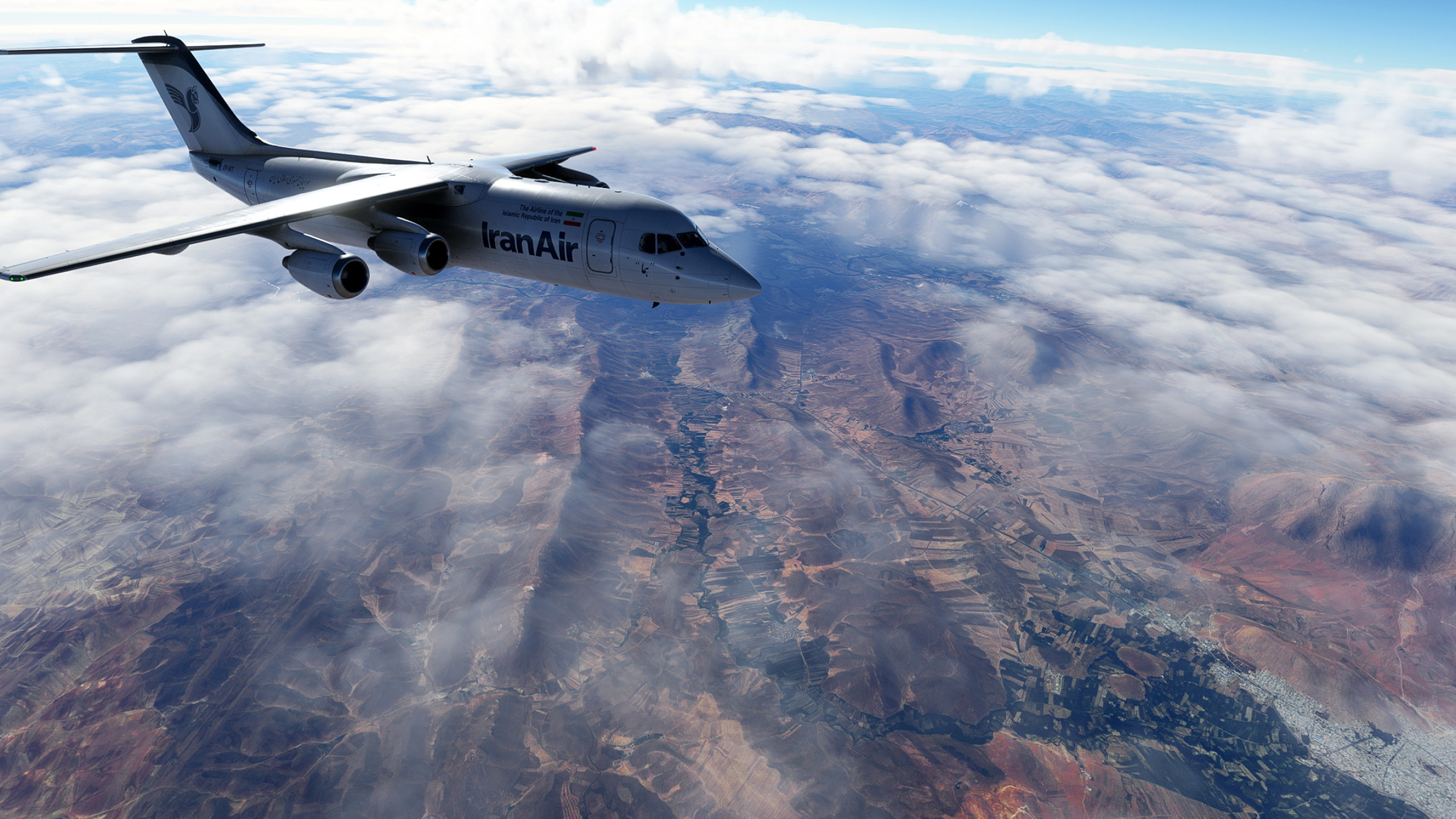 BAe 146, Travels, Cargo, AVSIM, 2560x1440 HD Desktop