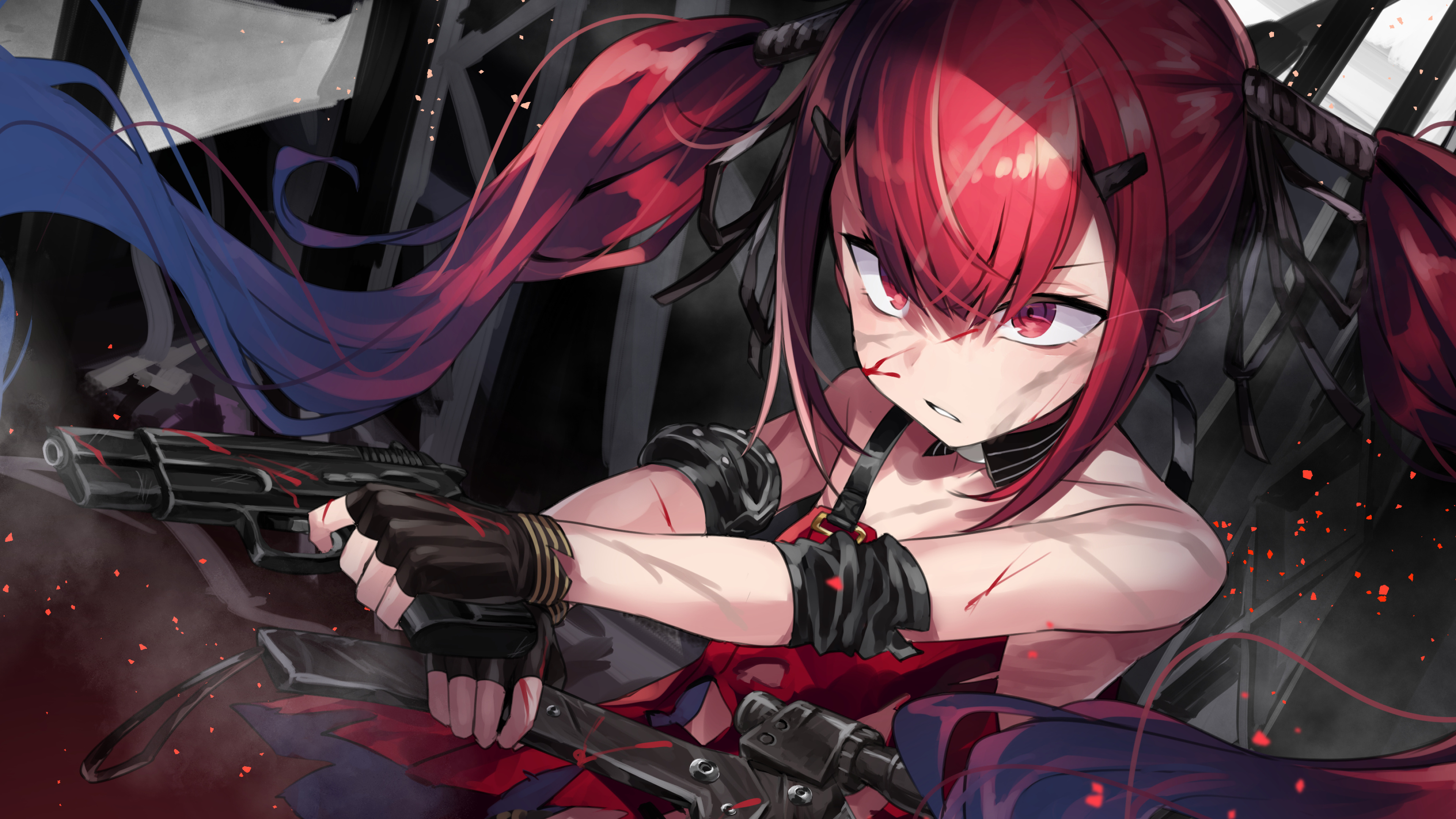 Girls' Frontline anime, CZ75 girls frontline, HD wallpapers, Hintergrnde, 3840x2160 4K Desktop