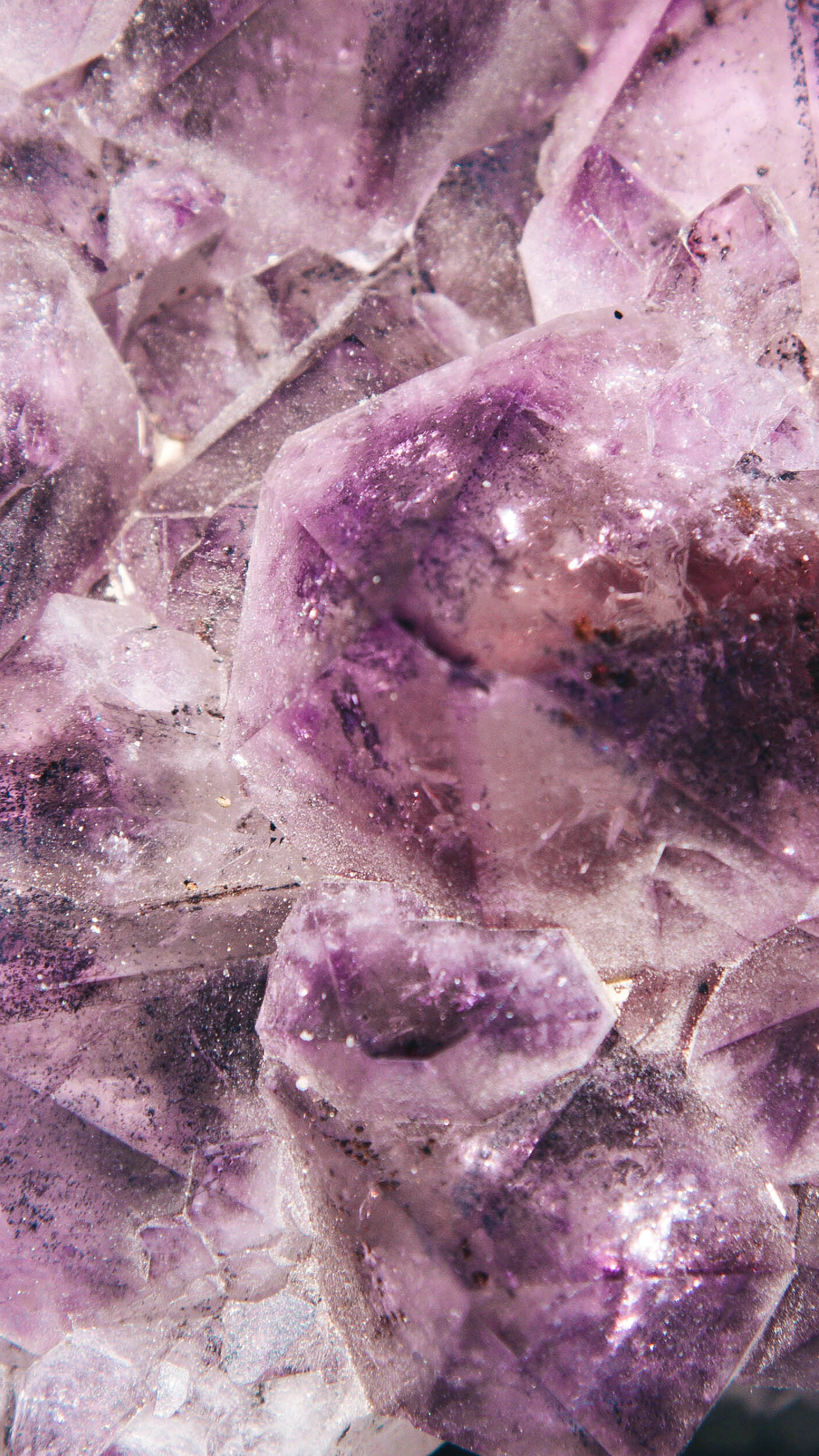 Amethyst, Crystal Phone Wallpaper, June 2020 Calendar, Karelian Heritage, 1500x2670 HD Phone