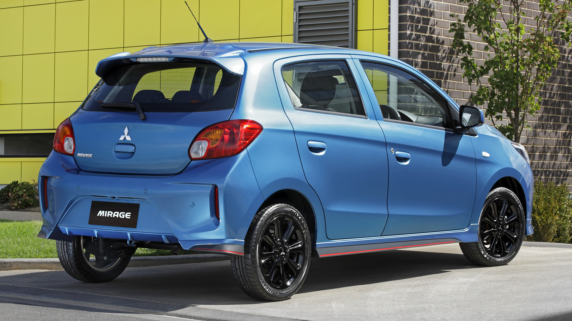 Mitsubishi Mirage, Subcompact car, 2020 model, Striking images, 1920x1080 Full HD Desktop