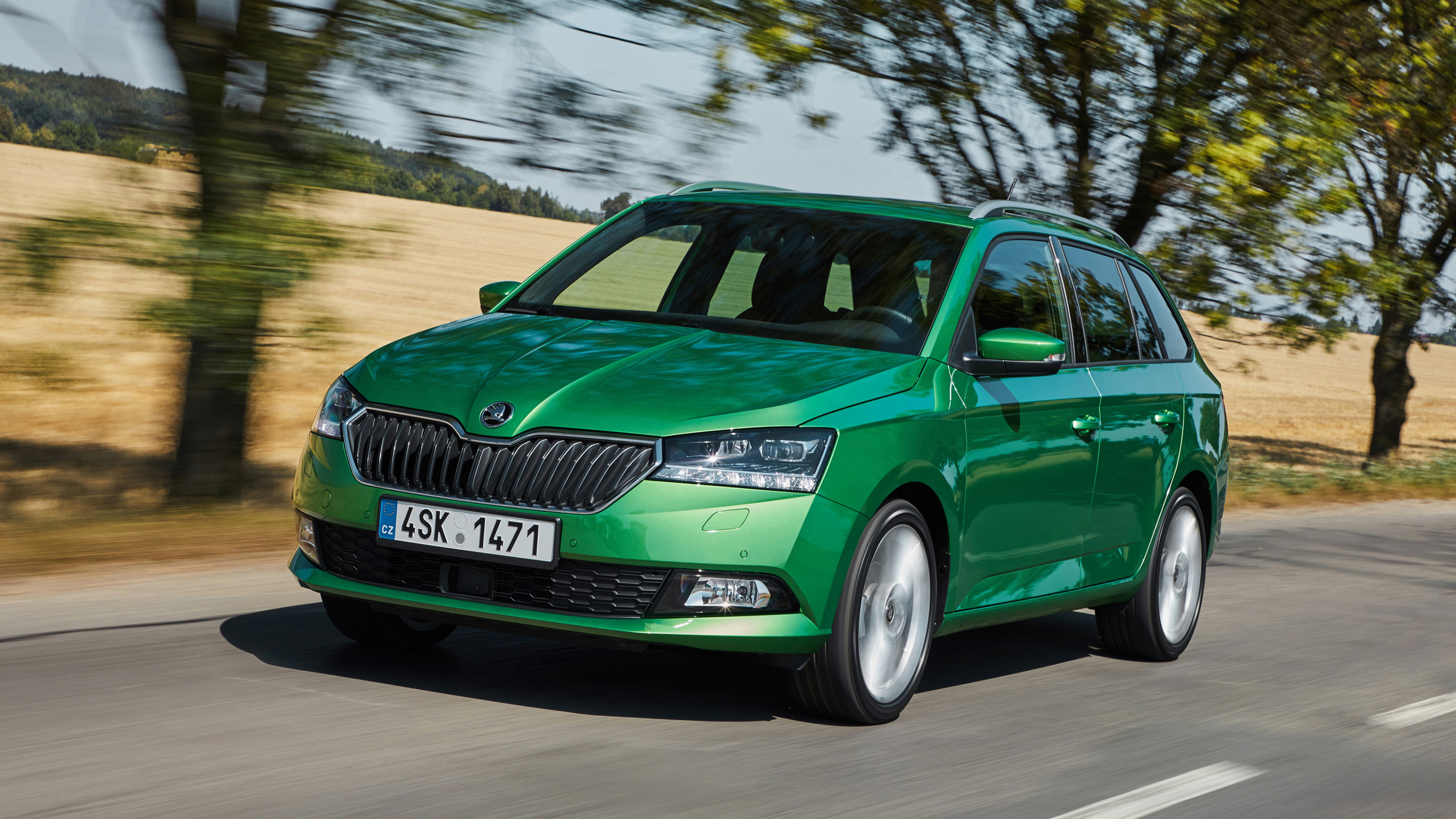 Skoda Fabia, Cars desktop wallpapers, Fabia combi 2018, Car delight, 3840x2160 4K Desktop