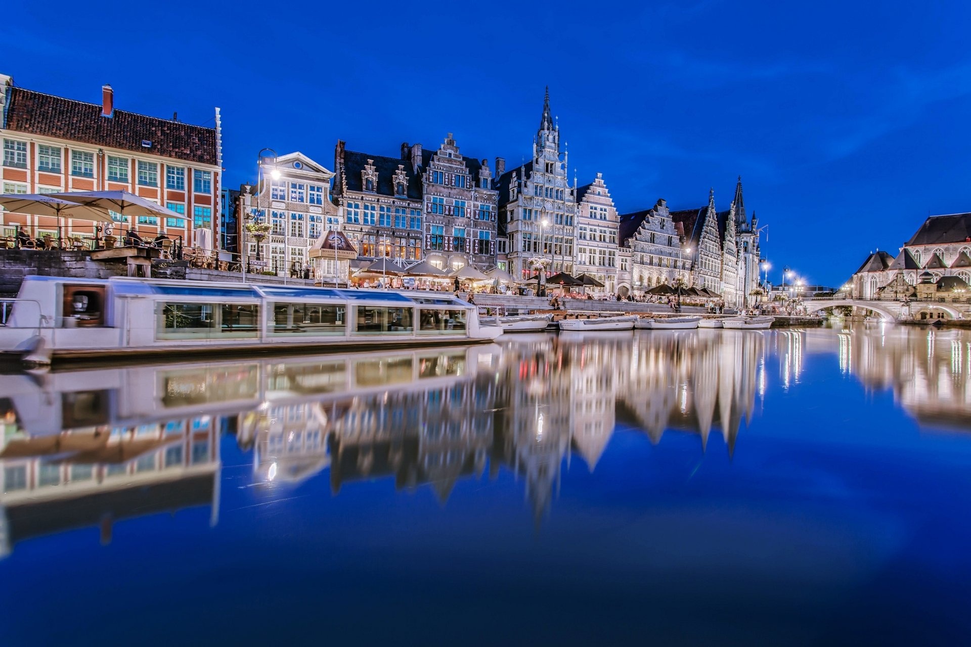 Graslei Quay, Belgium Wallpaper, 1920x1280 HD Desktop