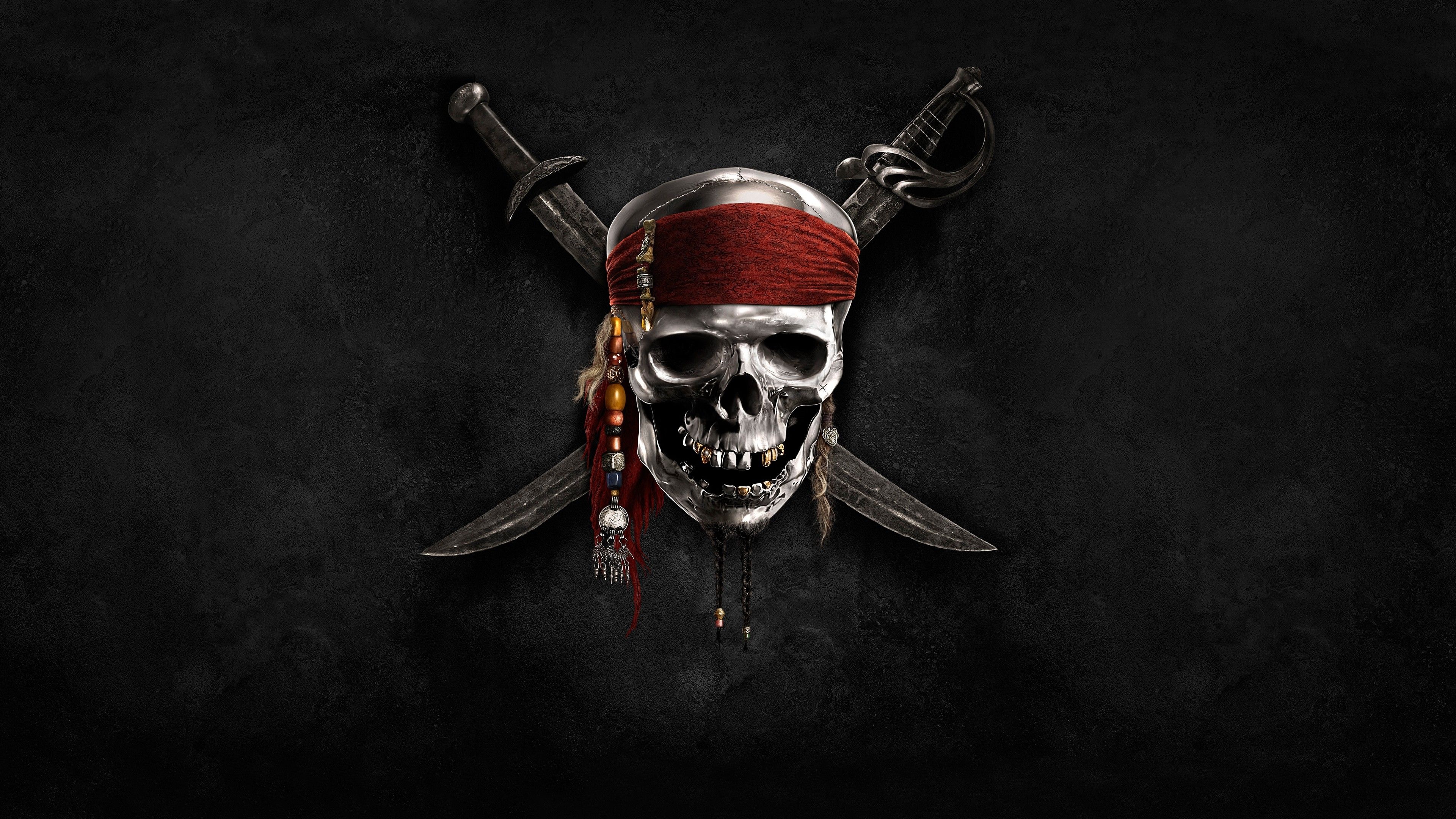 Pirates, Swashbuckling adventures, Treasure hunting, Skull and crossbones, 3840x2160 4K Desktop