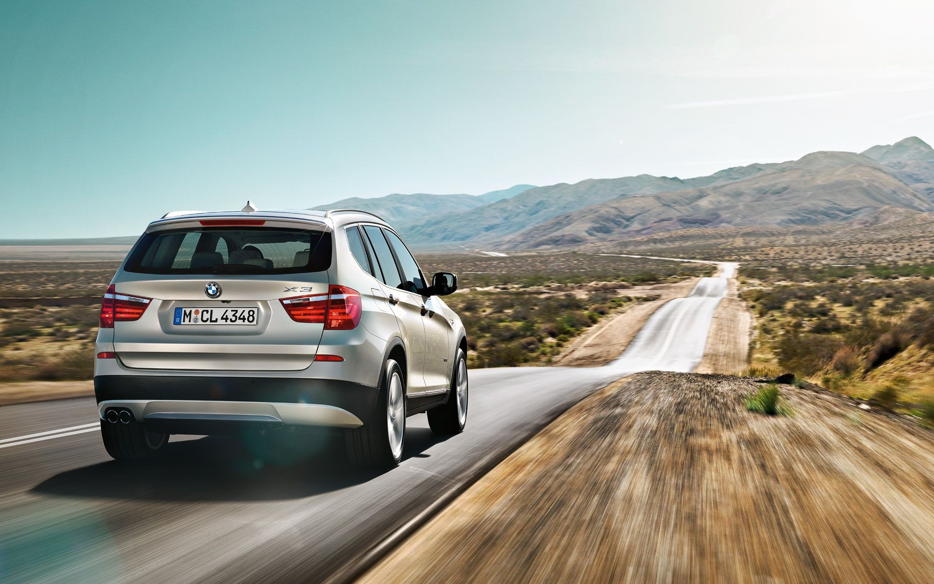 BMW X3 SUV, Venture into the horizon, Automotive excellence, Endless possibilities, 1920x1200 HD Desktop