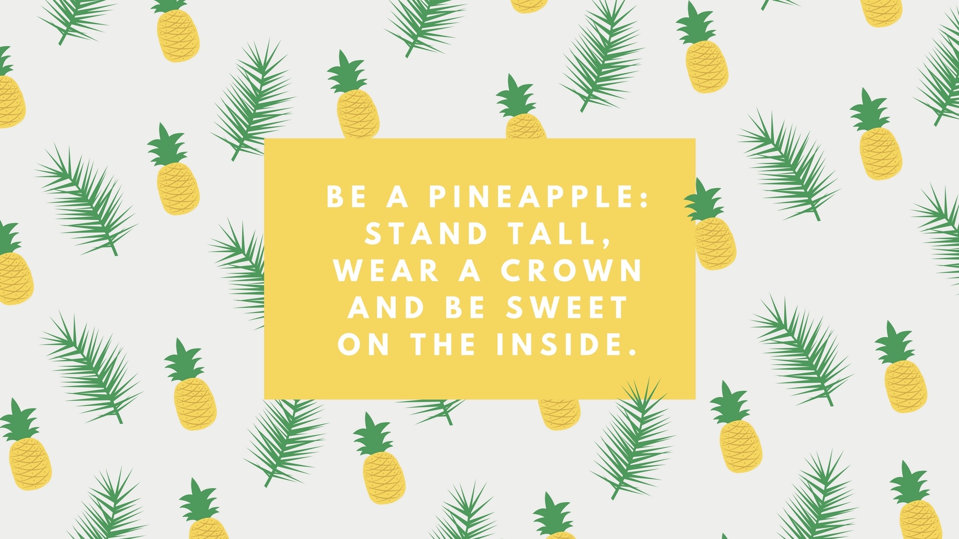 Pineapples, Cute Computer Wallpaper, 1920x1080 Full HD Desktop