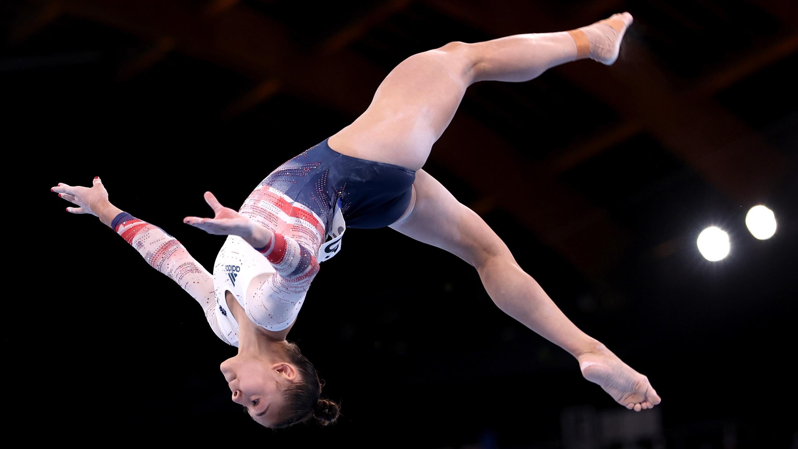 Jessica Gadirova, Artistic Gymnastics Wallpaper, 2560x1440 HD Desktop