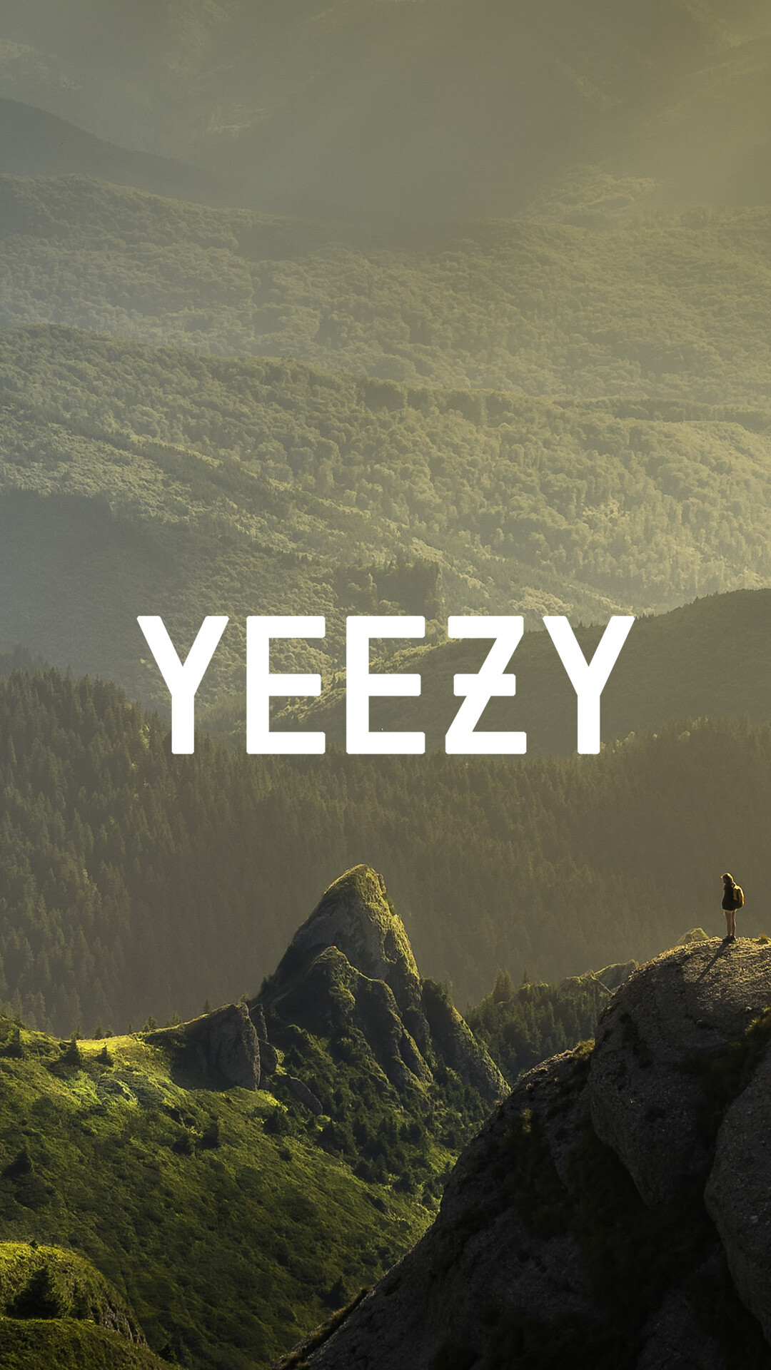 Yeezy, Mountainscape, Legit Yeezy, Wallpaper, 1080x1920 Full HD Phone