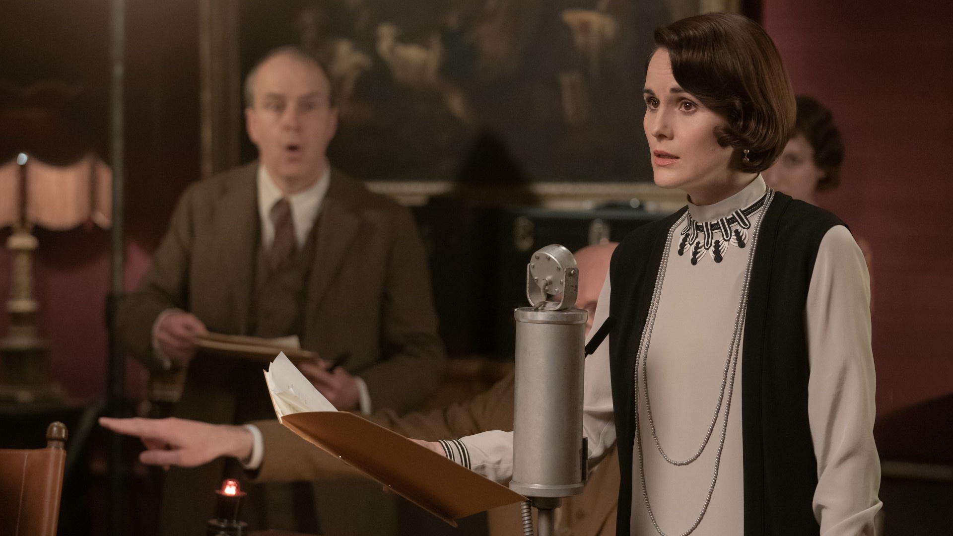 Michelle Dockery, Downton Abbey 2, Laugh out loud, Sequels, 1920x1080 Full HD Desktop