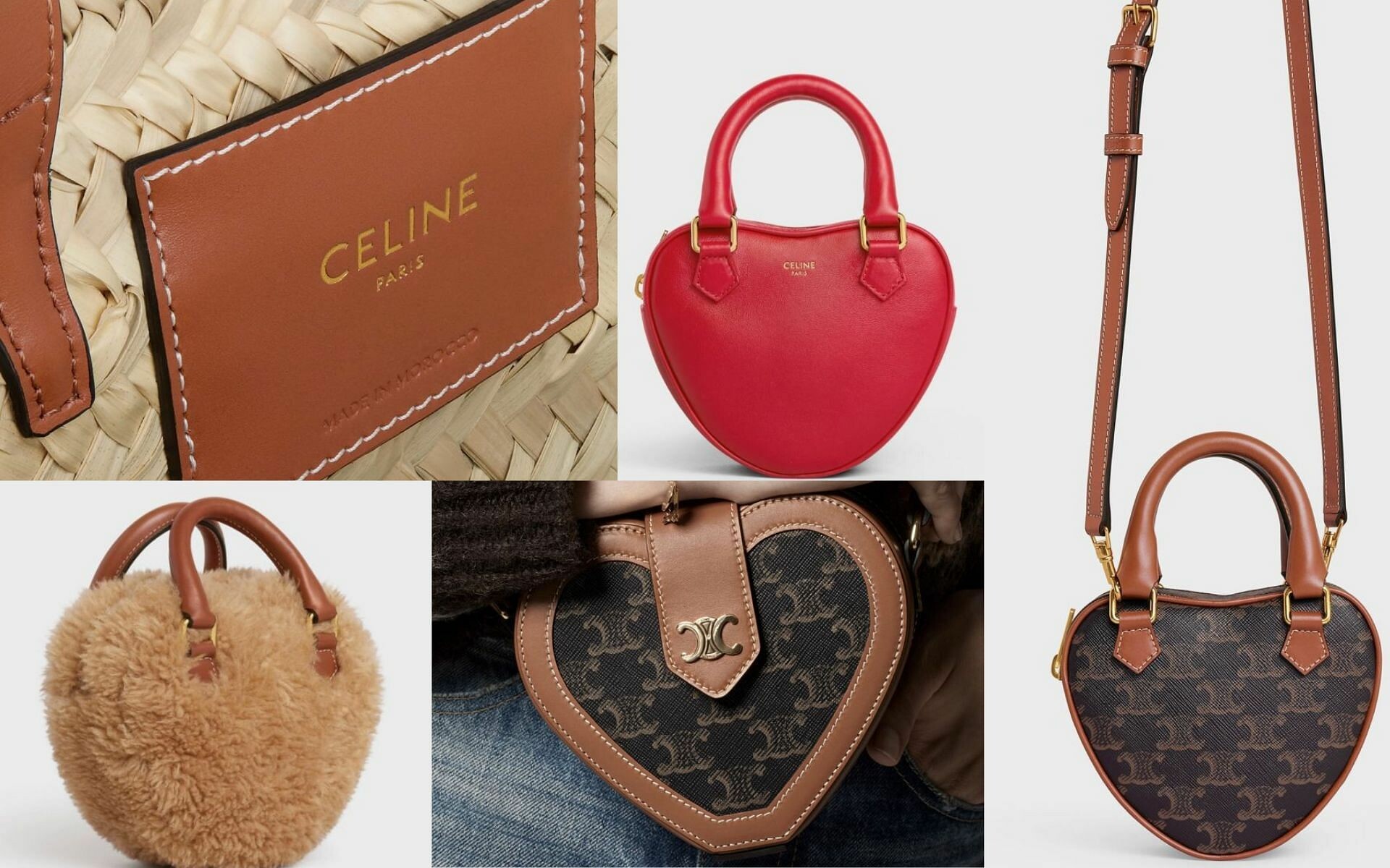 Celine, Heart-shaped handbags, Valentines day collection, Buy, 1920x1200 HD Desktop