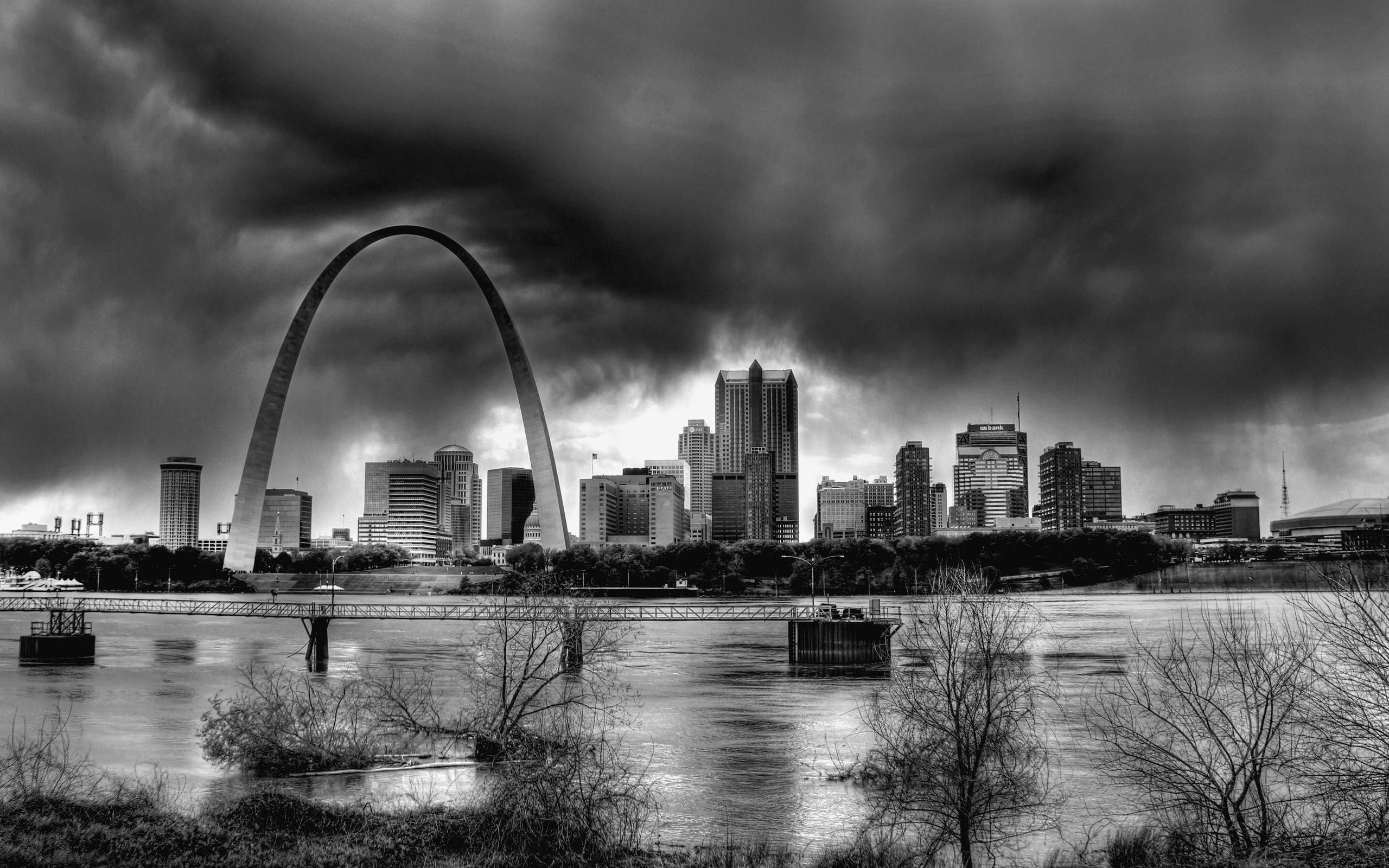 Gateway Arch, St. Louis, City wallpapers, Beautiful backgrounds, 2560x1600 HD Desktop