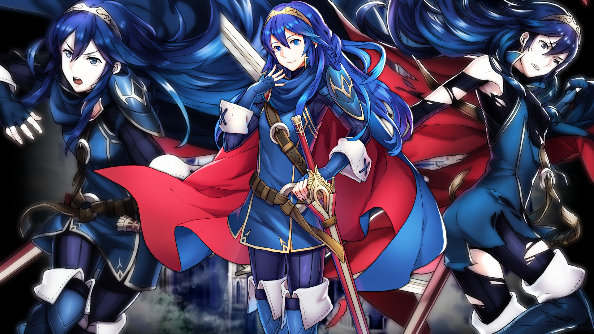 Lucina wallpapers, Top-quality backgrounds, Emblem's fierce warrior, Unforgettable design, 1920x1080 Full HD Desktop