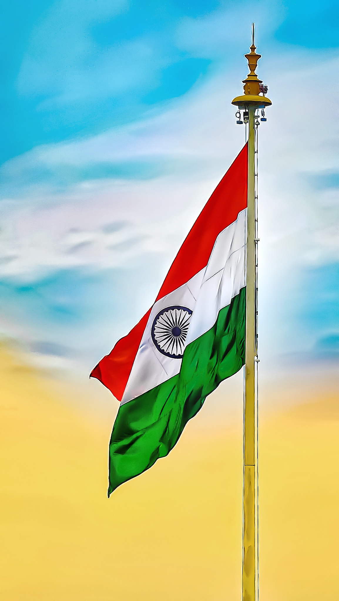 Indian flag, National pride, Tricolor, Unity in diversity, 1160x2050 HD Phone