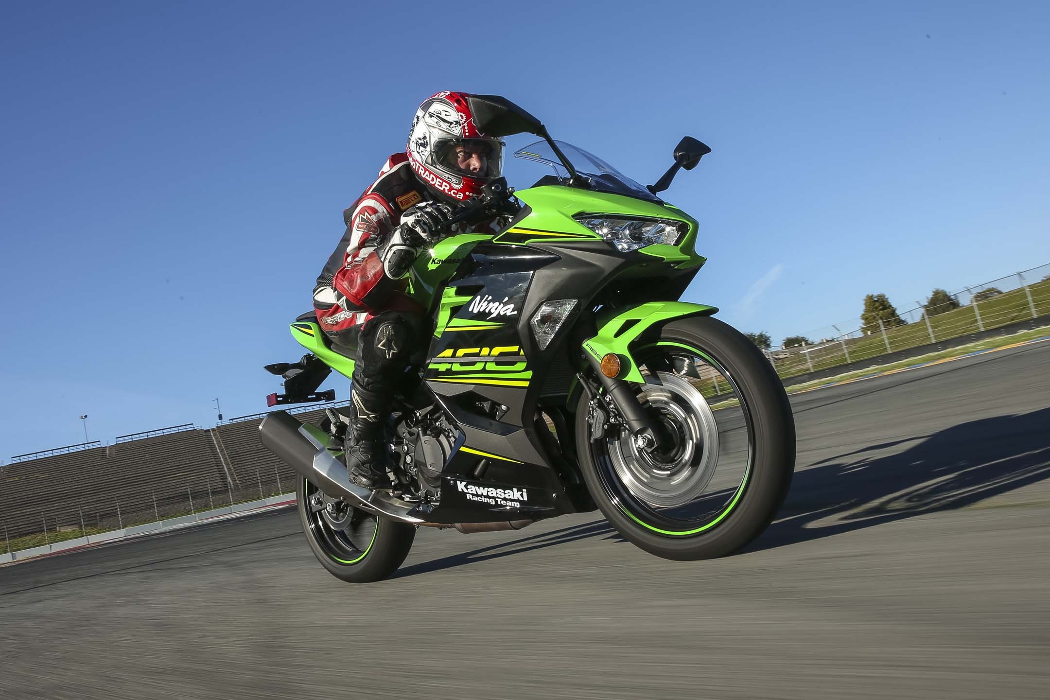 Acceleration, Kawasaki Ninja 400 Wallpaper, 2160x1440 HD Desktop