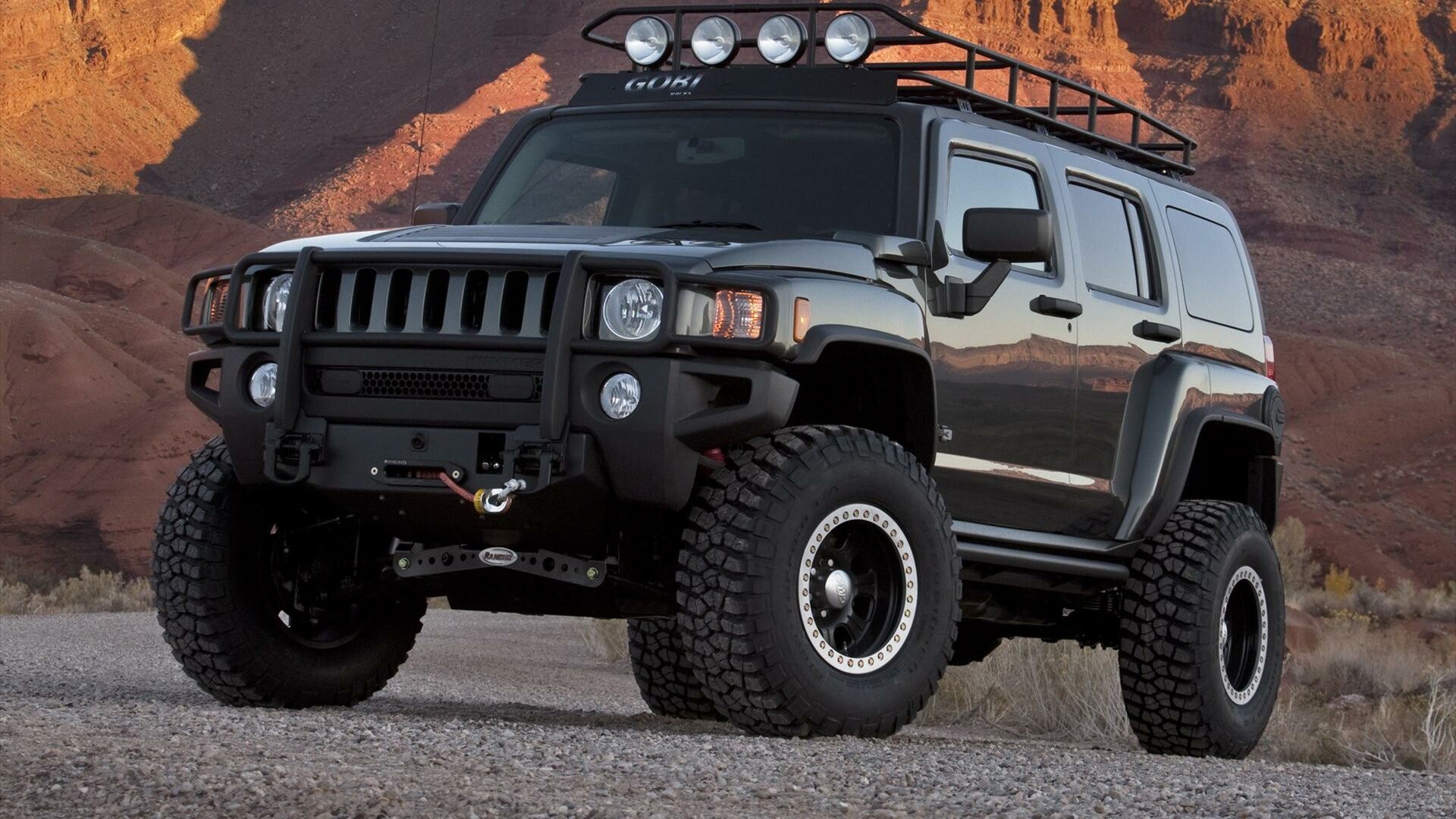 Hummer H3, Picturesque beauty, Powerful presence, Adventure-worthy, 1920x1080 Full HD Desktop