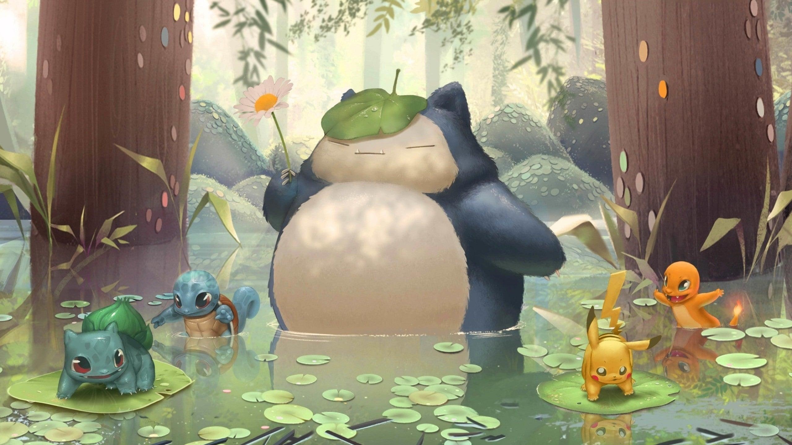 Snorlax, Cute Backgrounds Wallpaper, 2560x1440 HD Desktop