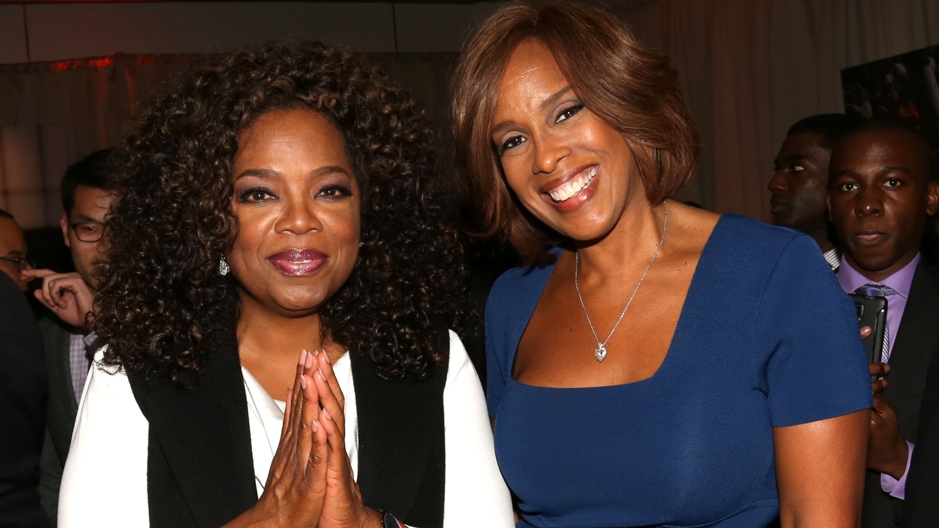 Gayle King, Oprah's advice, Cheating with Stedman Graham, Witty conversation, 1920x1080 Full HD Desktop