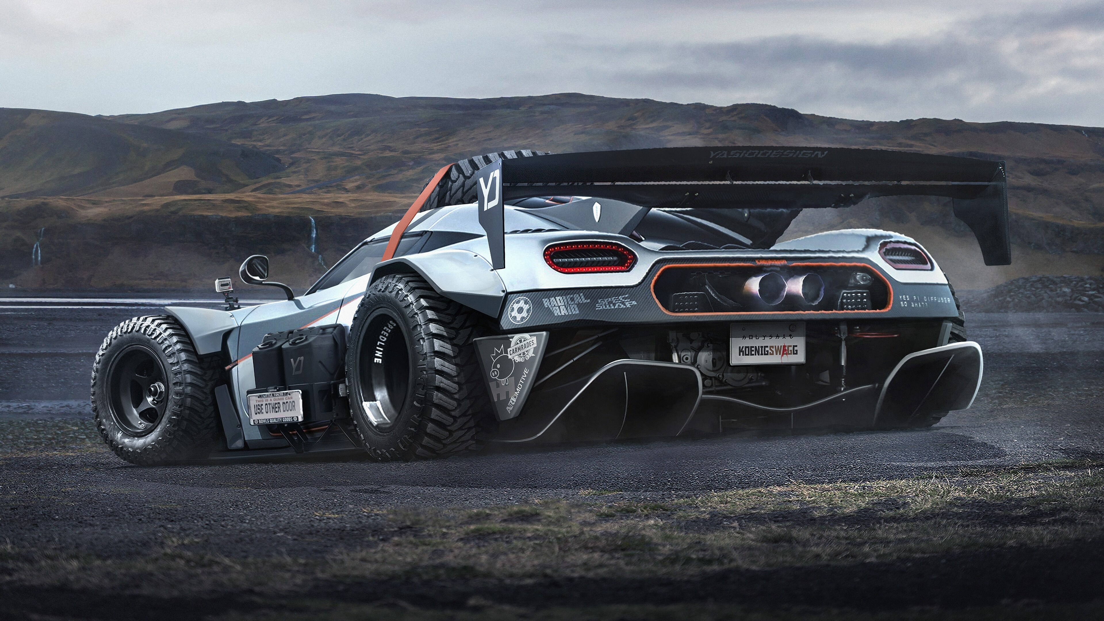 Koenigsegg Concept, Koenigsegg Wallpaper, 3840x2160 4K Desktop