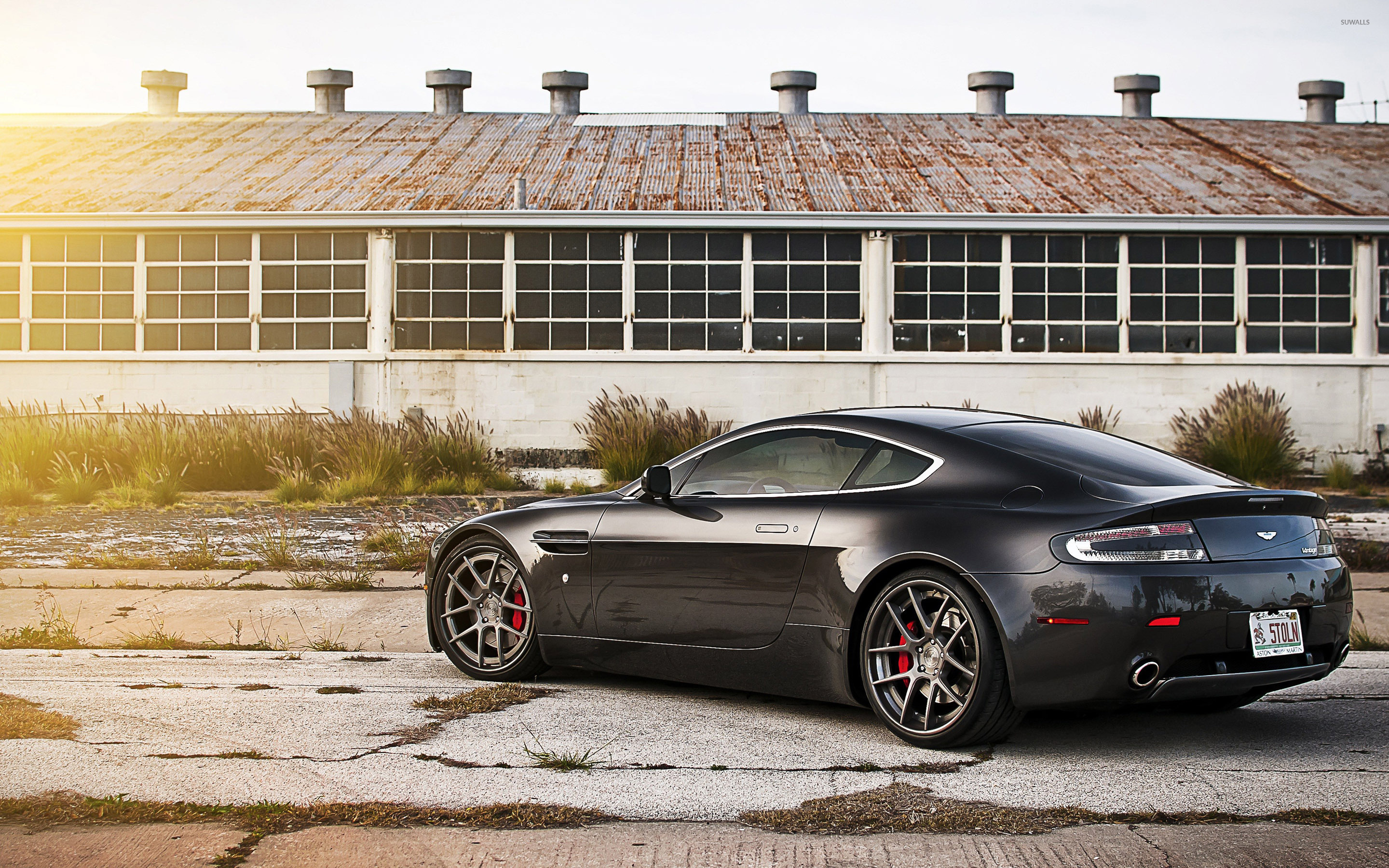 Aston Martin Vanquish, Back side view, Wallpaper, 2880x1800 HD Desktop