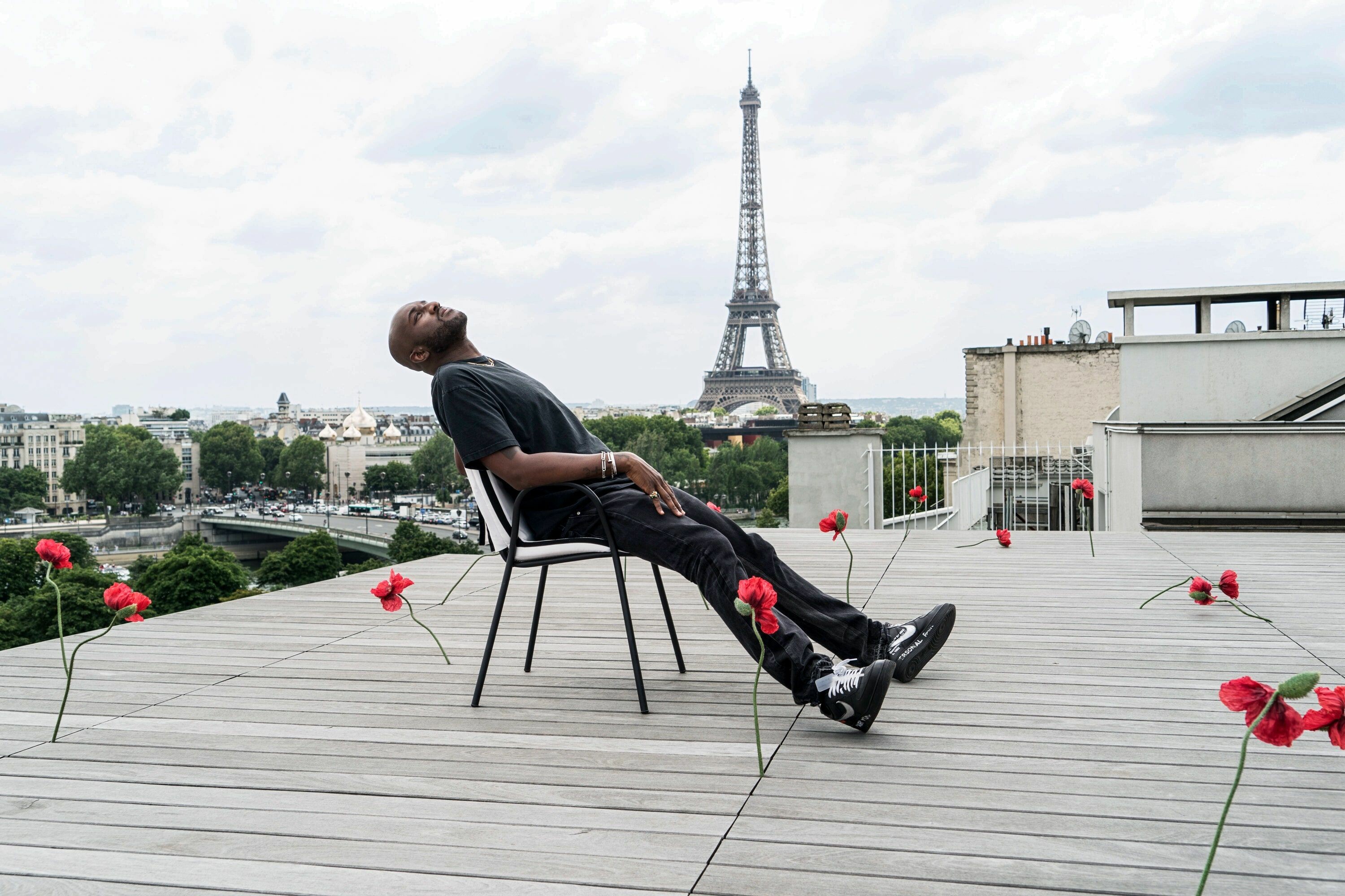 Eiffel Tower, Virgil Abloh Wallpaper, 3000x2000 HD Desktop