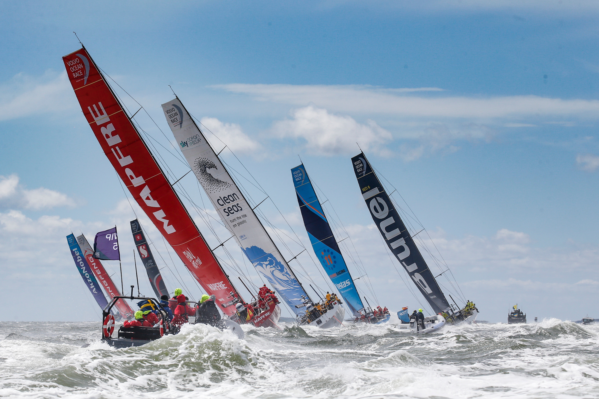 The Ocean Race, Europe summer race, Sail race crew, Global sailing event, 2400x1600 HD Desktop