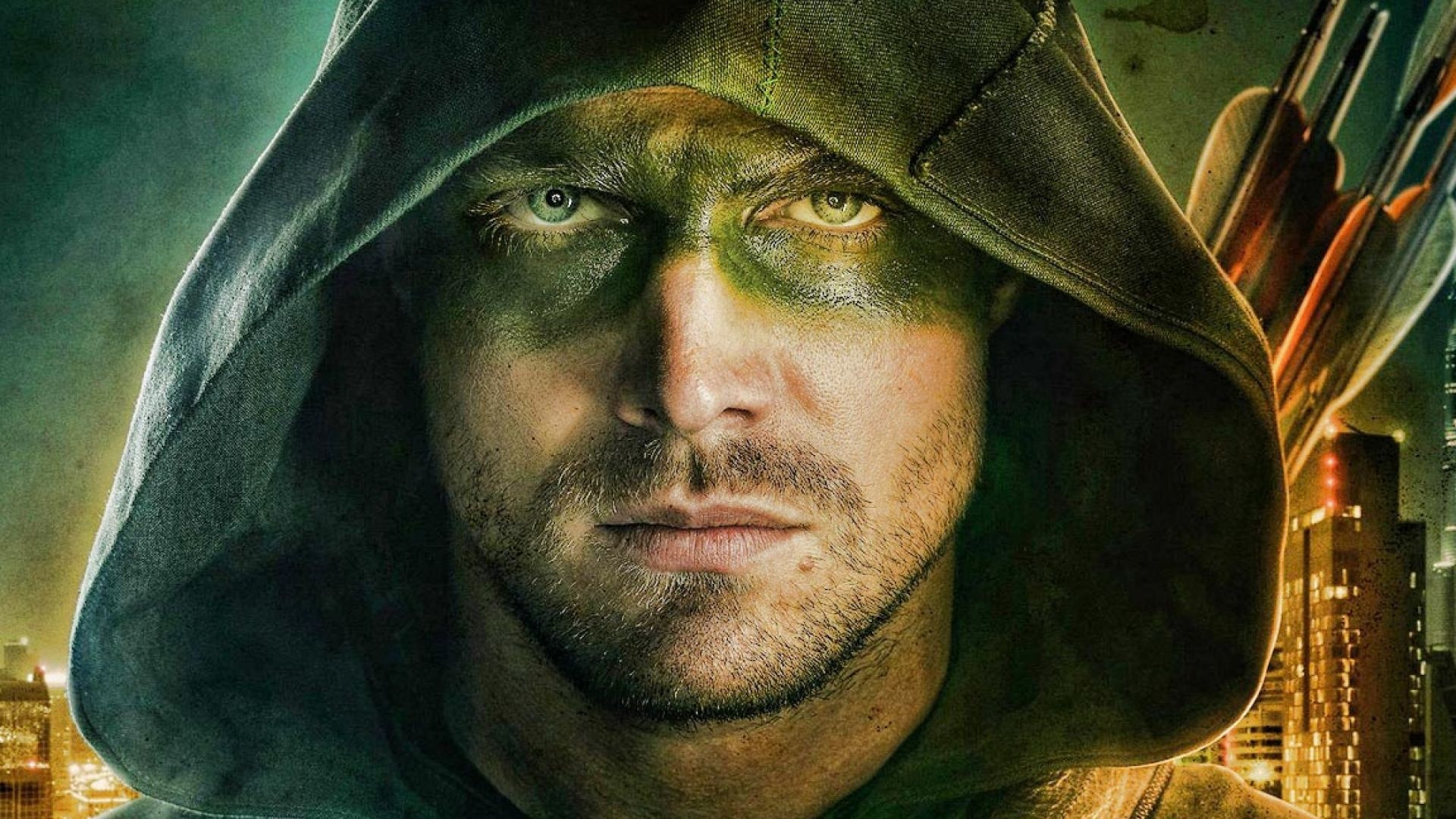 Arrow (TV Series), Stephen Amell as Green Arrow, HD image, Exciting season, 1920x1080 Full HD Desktop