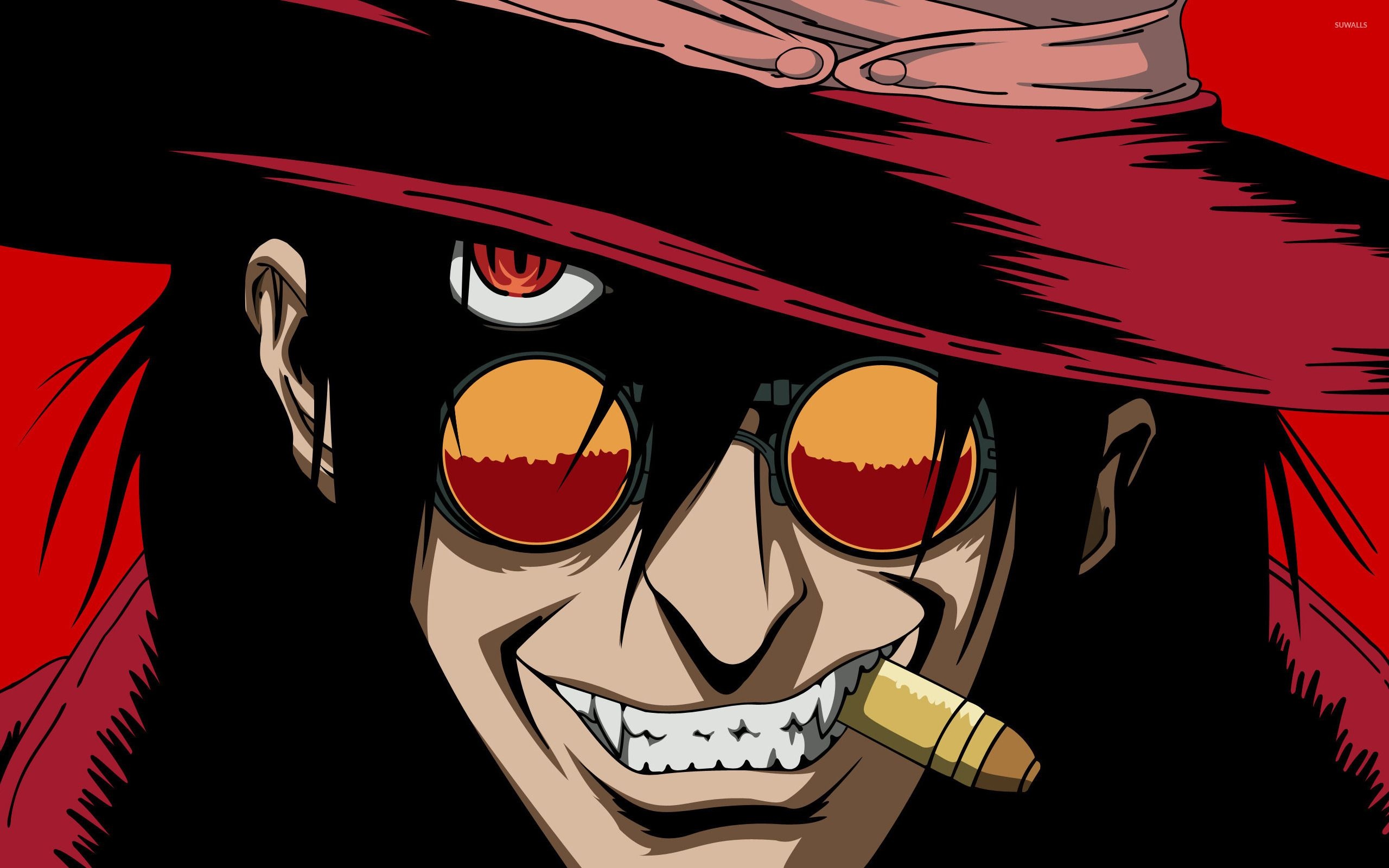 Hellsing, Dark anime, Mysterious, Action-packed, 2560x1600 HD Desktop