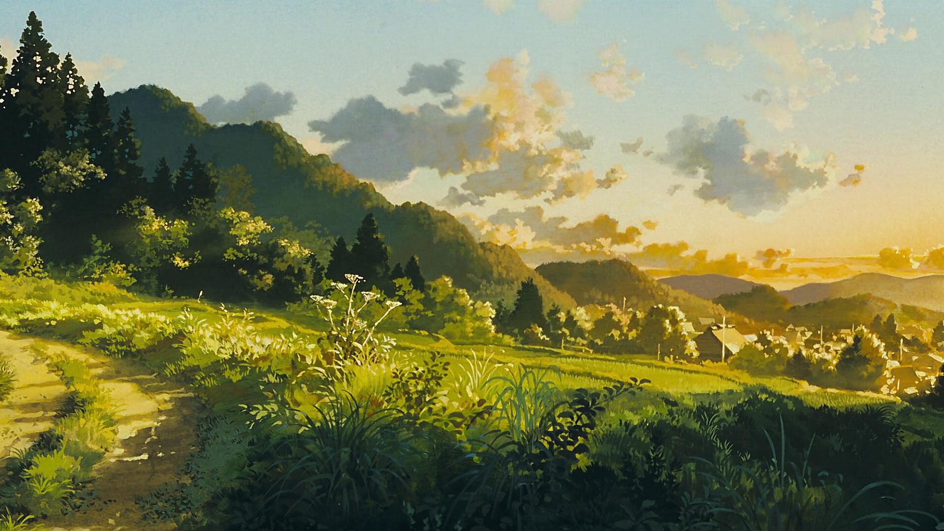 Studio Ghibli, High res, Dual screen, Dual monitor, 1920x1080 Full HD Desktop