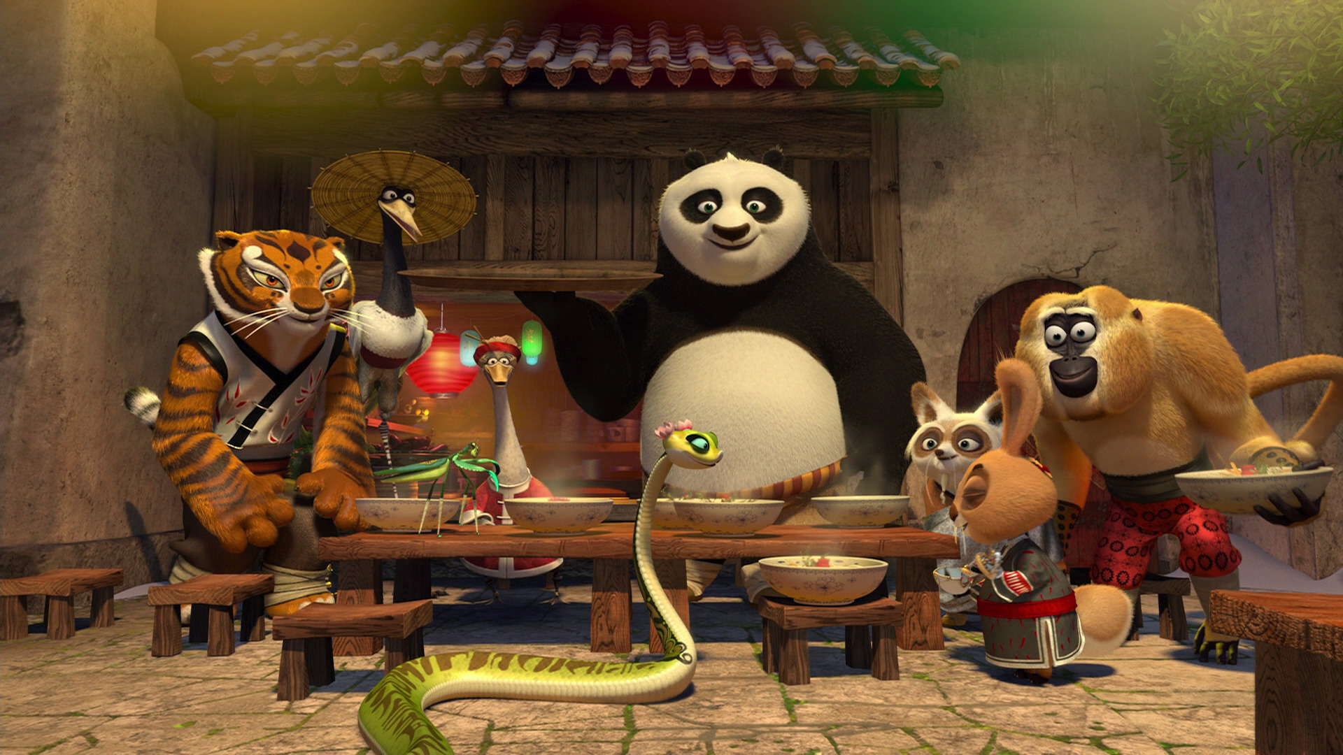 Shifu, Kung Fu Panda, 1920x1080 Full HD Desktop