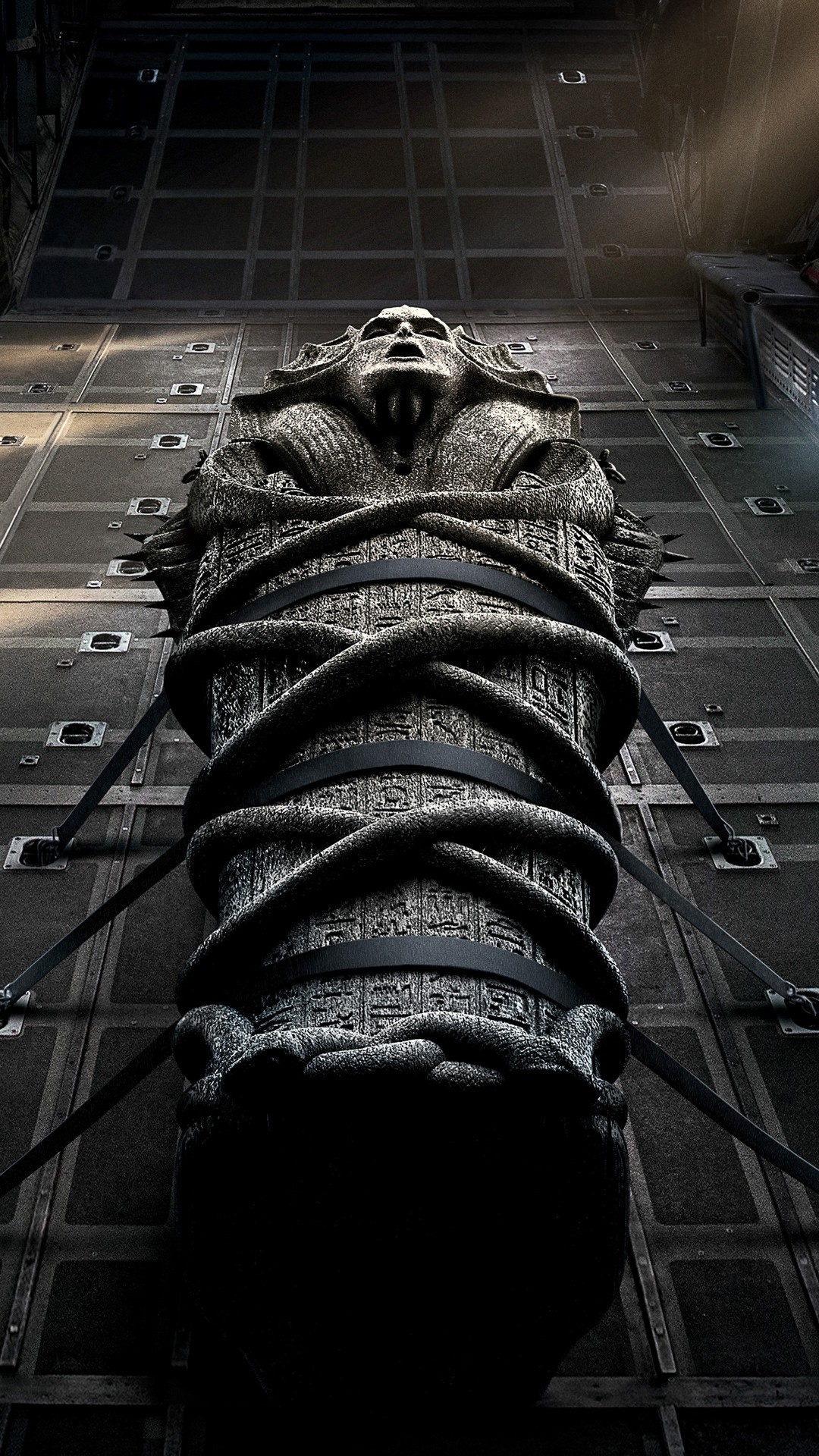 The Mummy 2017, 4K movie, Mummy's curse, Tom Cruise's action, 1080x1920 Full HD Phone