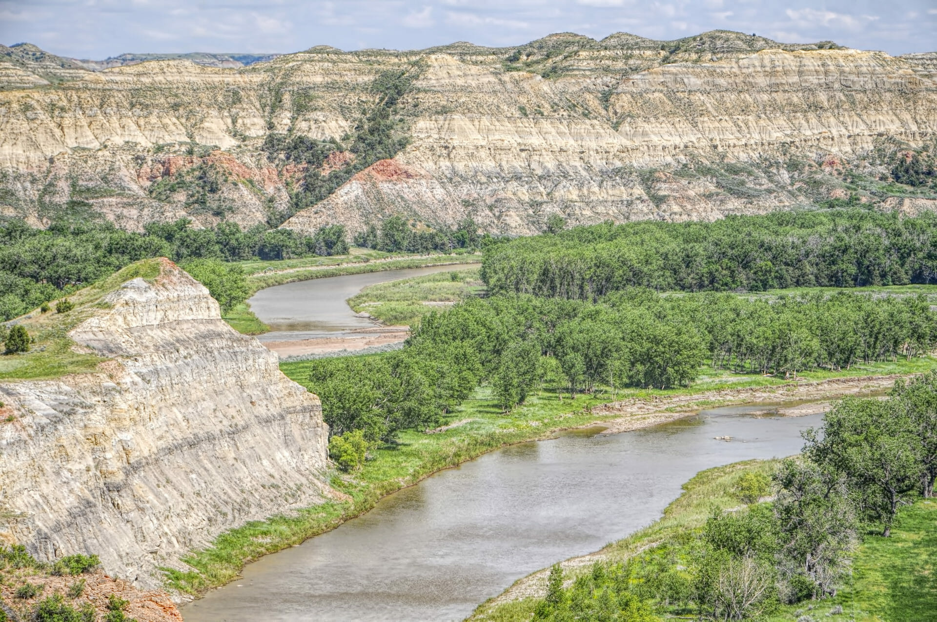 Little Missouri River, Great challenge, Cross, 1920x1280 HD Desktop