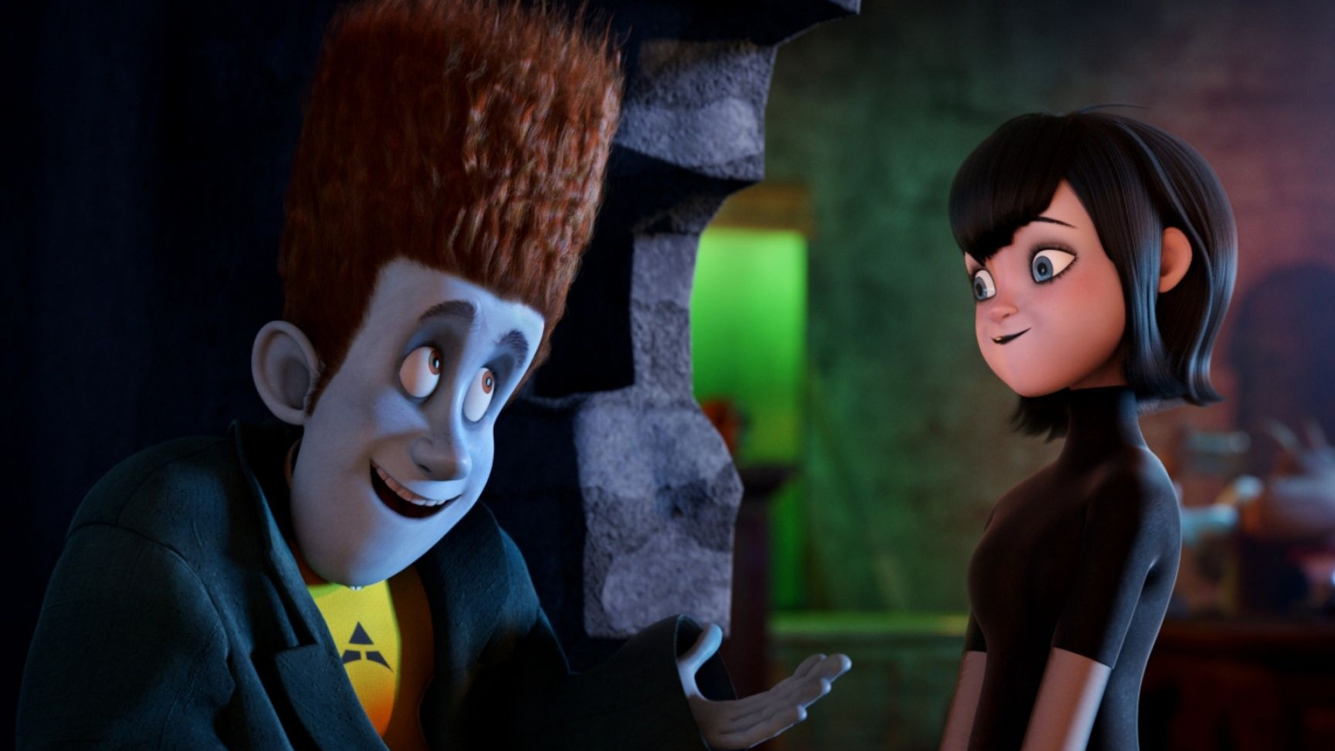 Johnny and Mavis, Hotel Transylvania Wallpaper, 1920x1080 Full HD Desktop