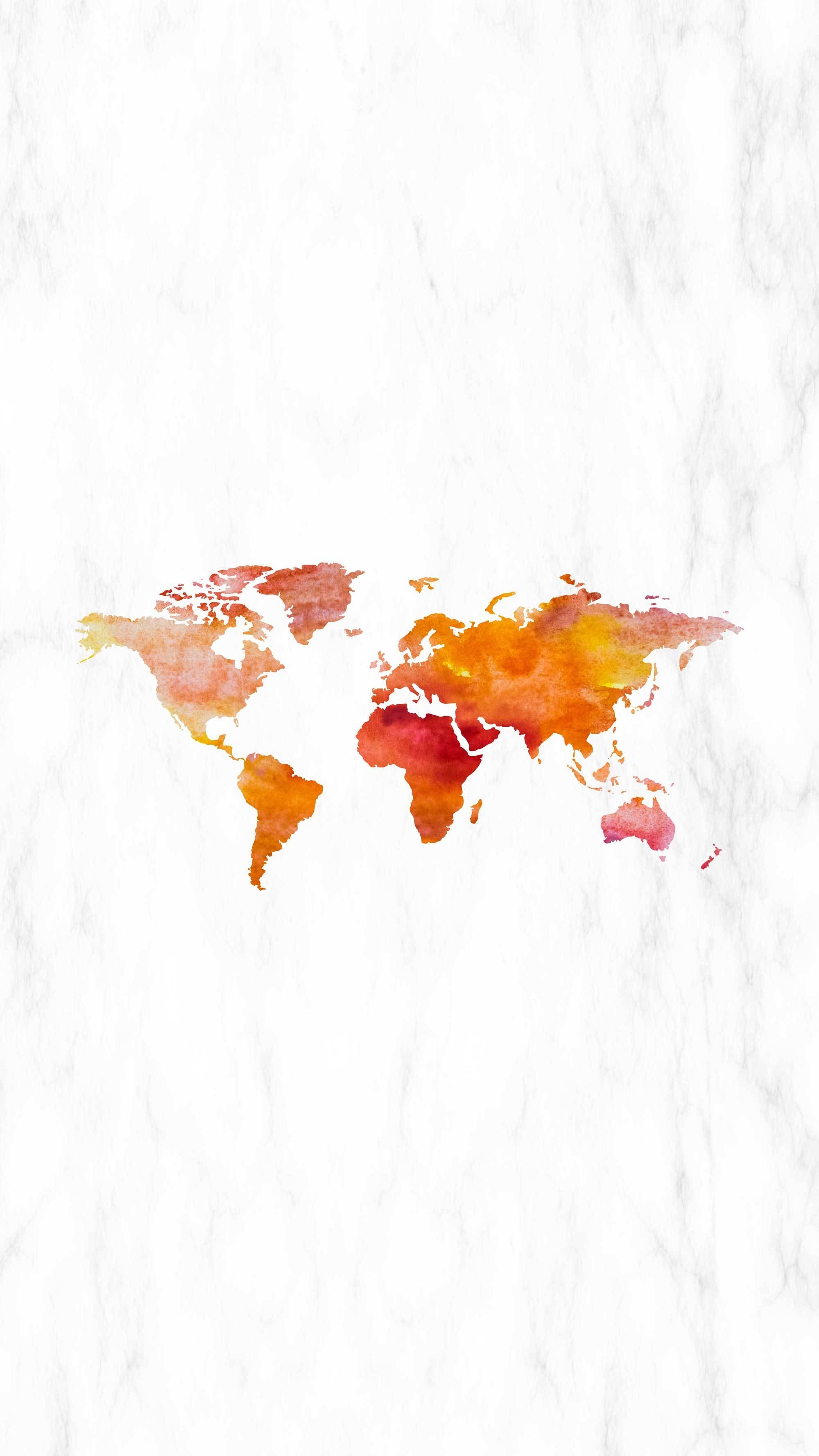 Abstract, Global Map Wallpaper, 2000x3560 HD Phone